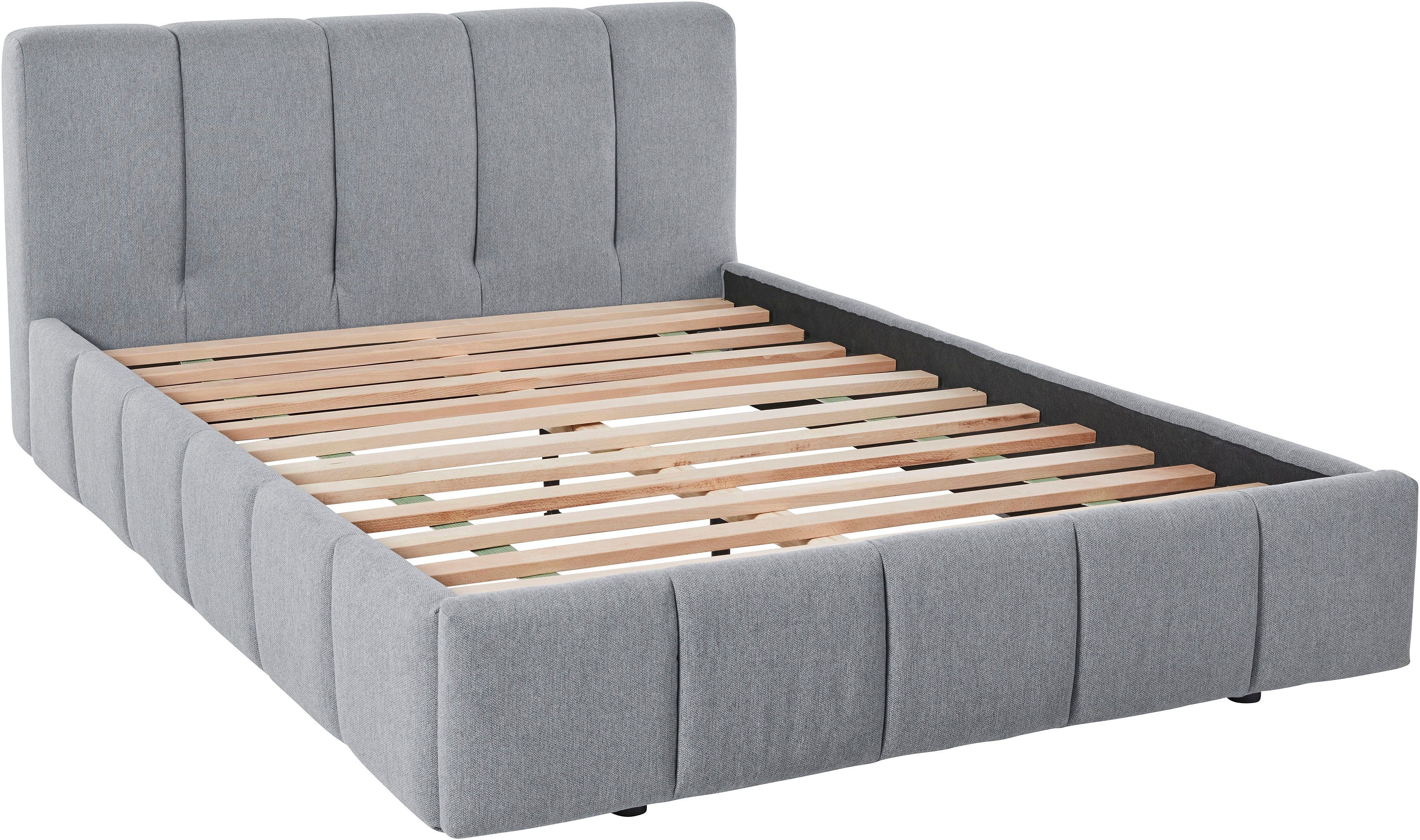 LeGer Home by Lena Gercke Gestoffeerd bed Maileen in 5 breedten en 3 kleuren, incl. rolbodem