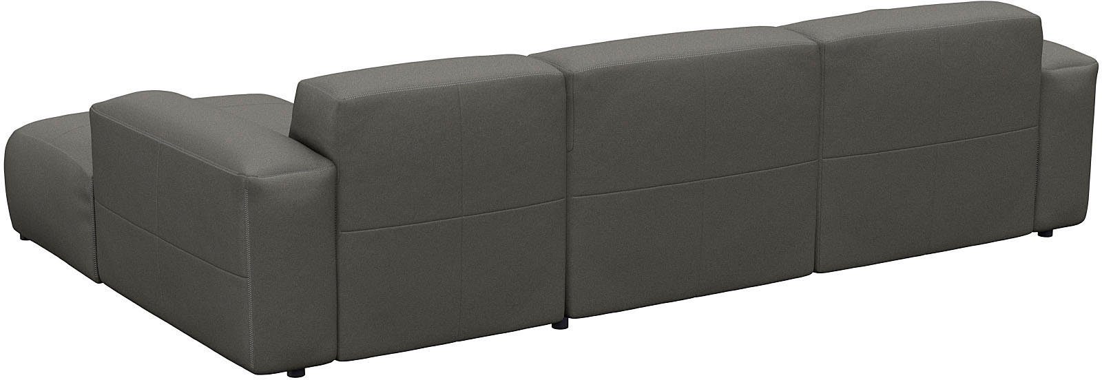 FLEXLUX Hoekbank Lucera comfortabel en comfortabel door hoogwaardige zitconstructie, L-vorm