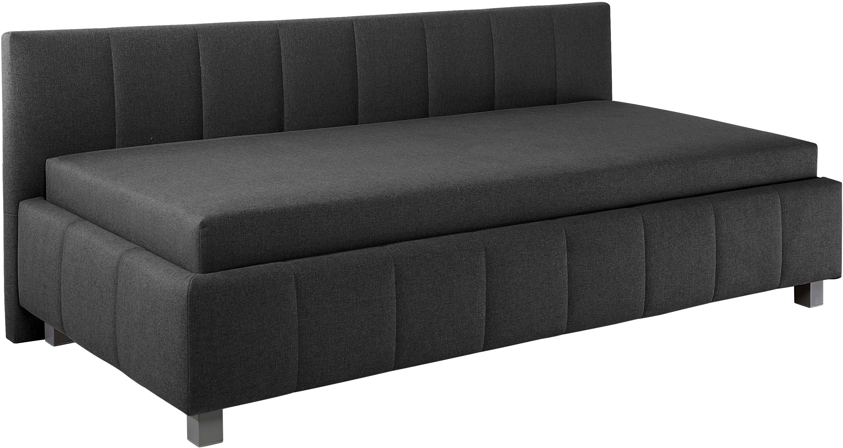 Maintal Bed Mailo met bedkist, in 3 breedten, binnenvering- of bonell-matras ter keuze