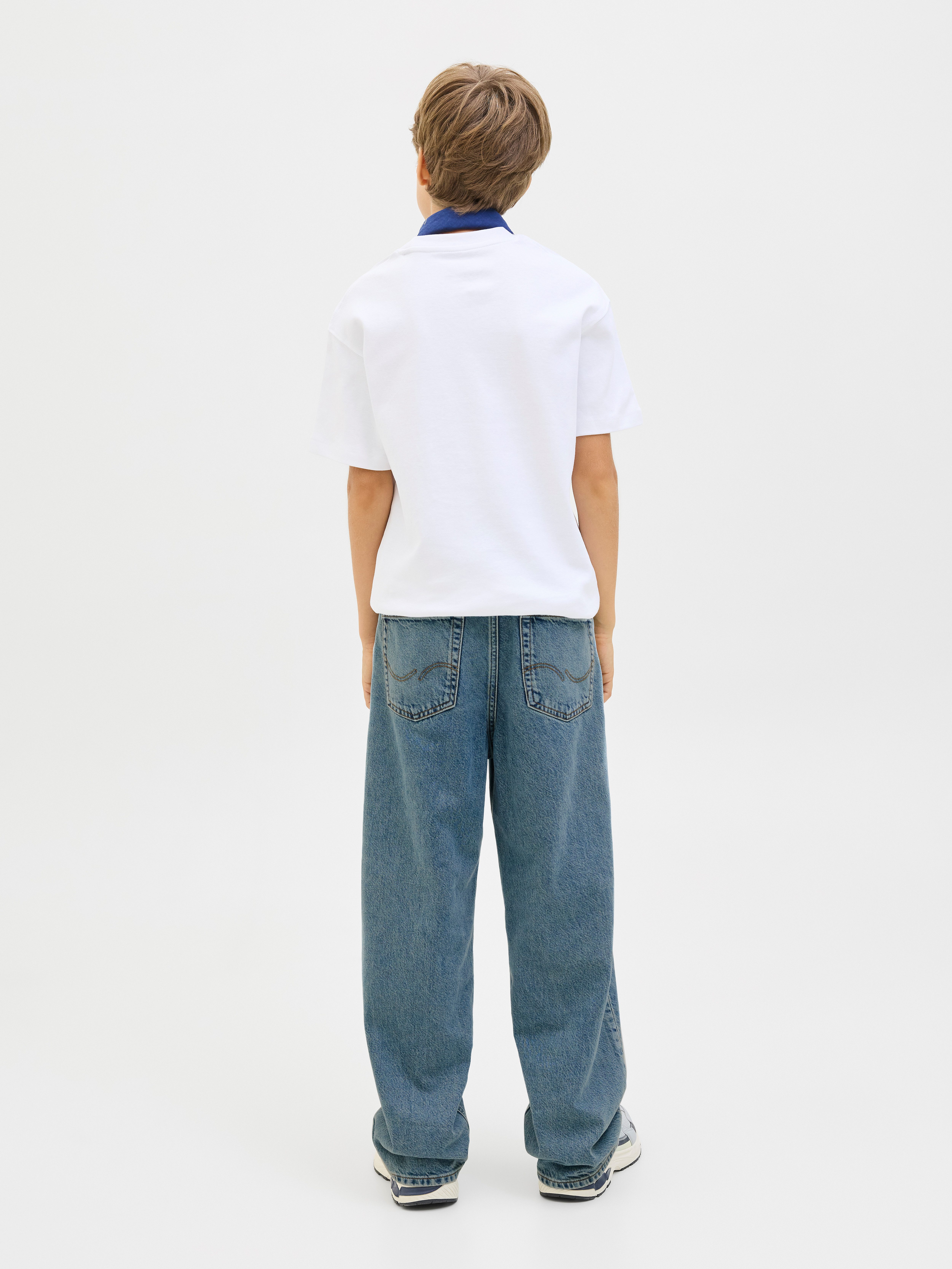 Jack & Jones Junior Relax fit jeans JJIALEX JJORIGINAL SQ 066 SN JNR