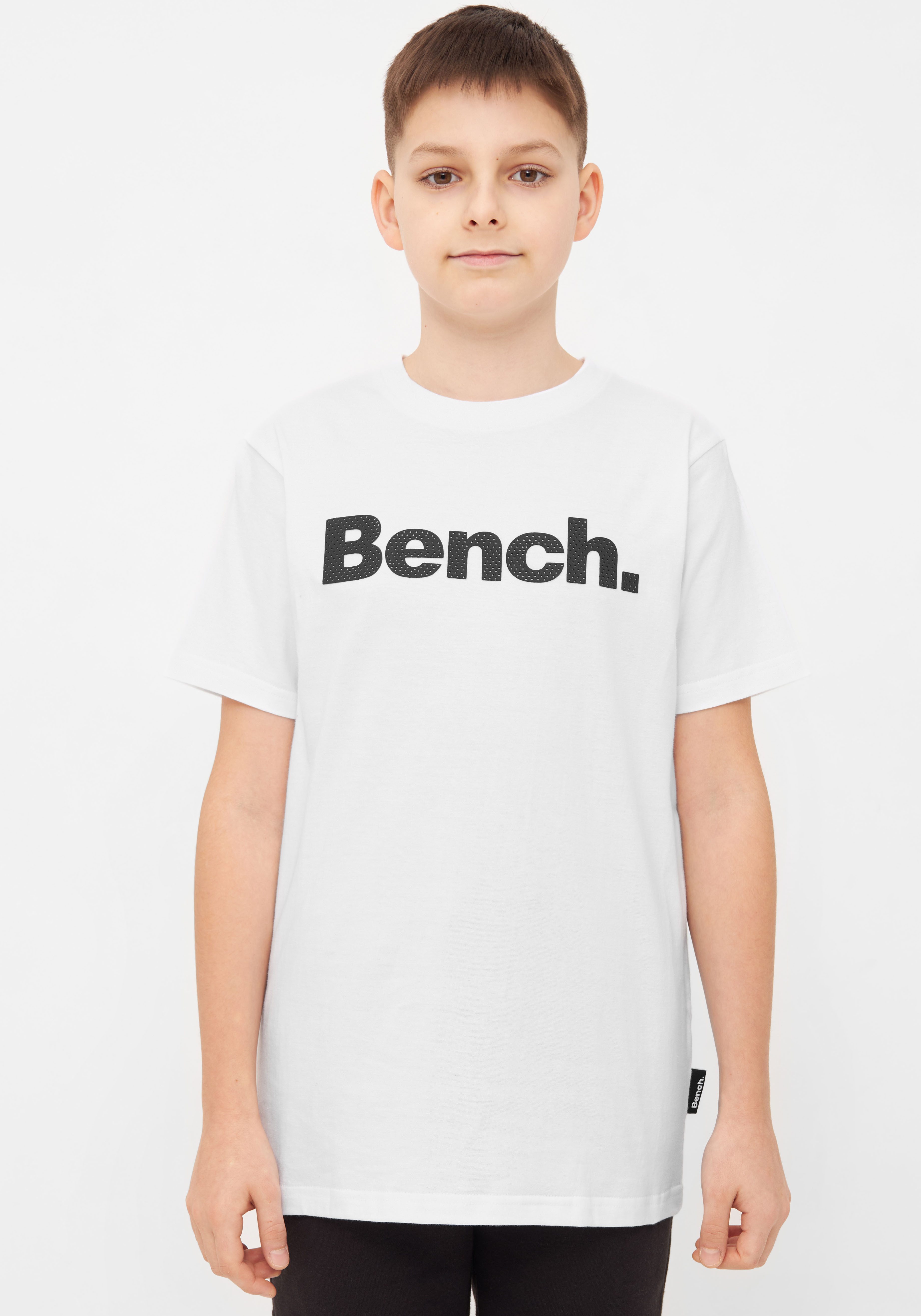 Bench. T-shirt LEANDRO_SP jongens t-shirts maat 152 wit