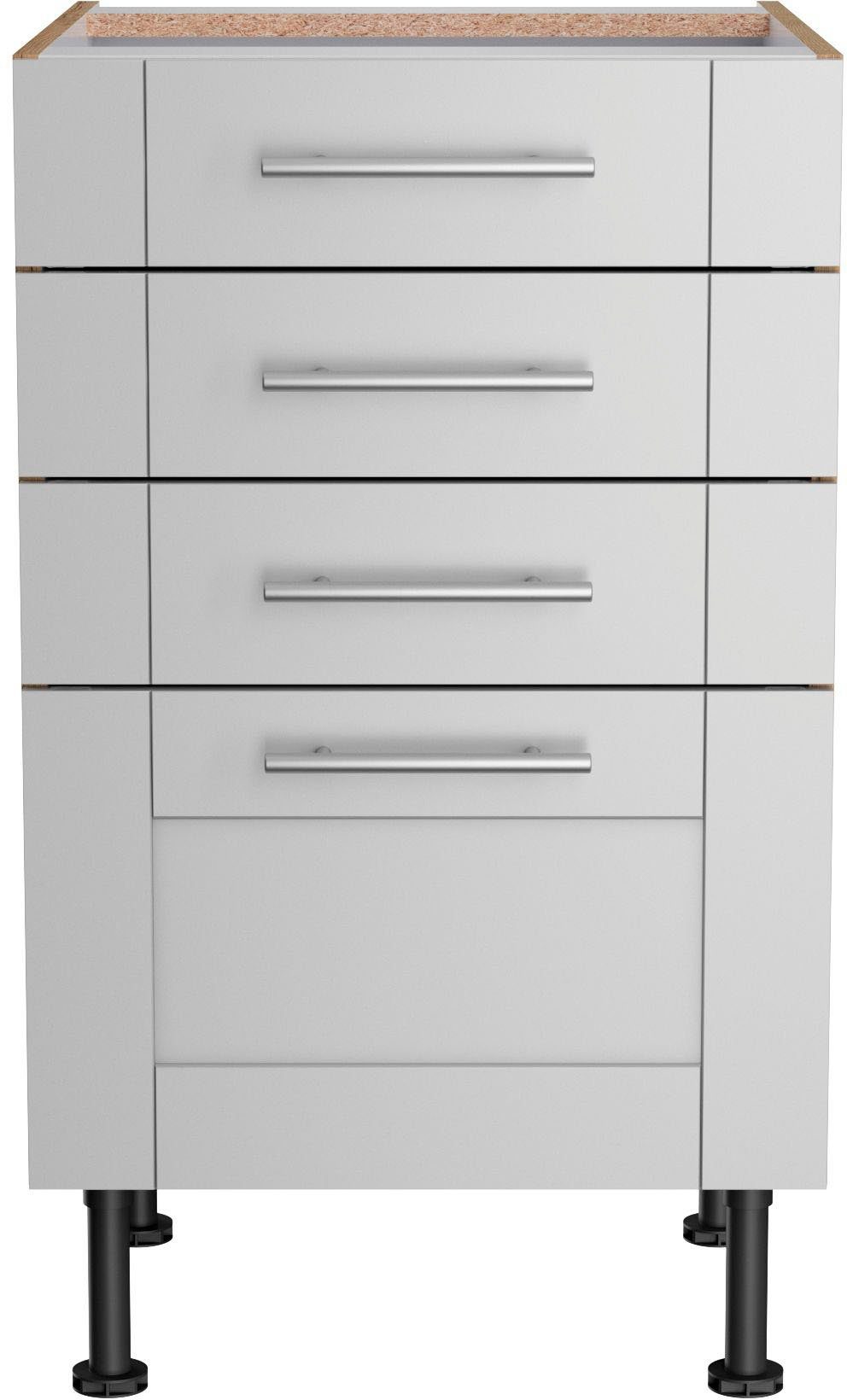 OPTIFIT Onderkast Ahus Breedte 50 cm onderkasten grijs