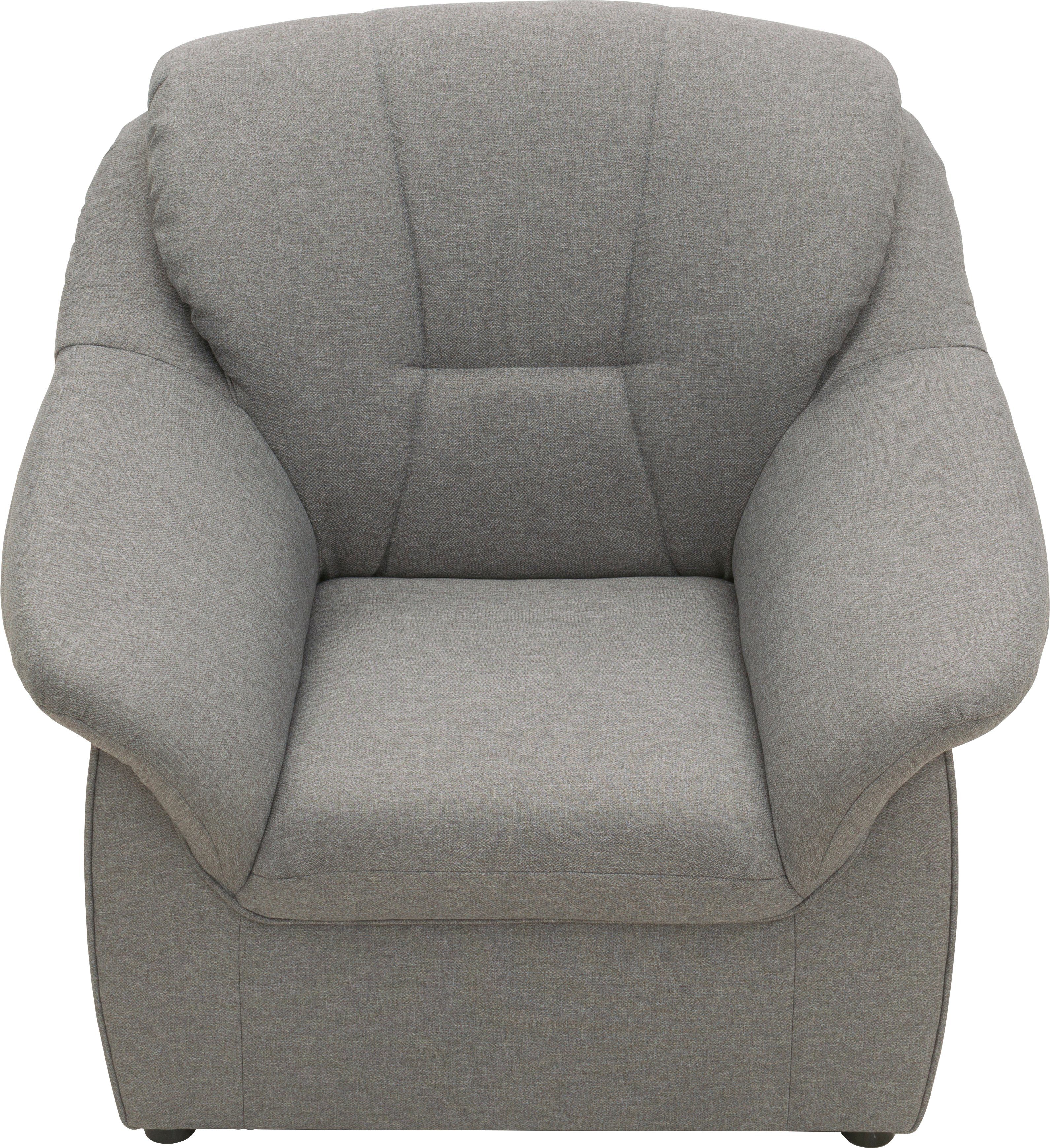 DOMO collection Fauteuil Faenza voor kleine ruimtes, tijdloos en elegant, compacte afmetingen