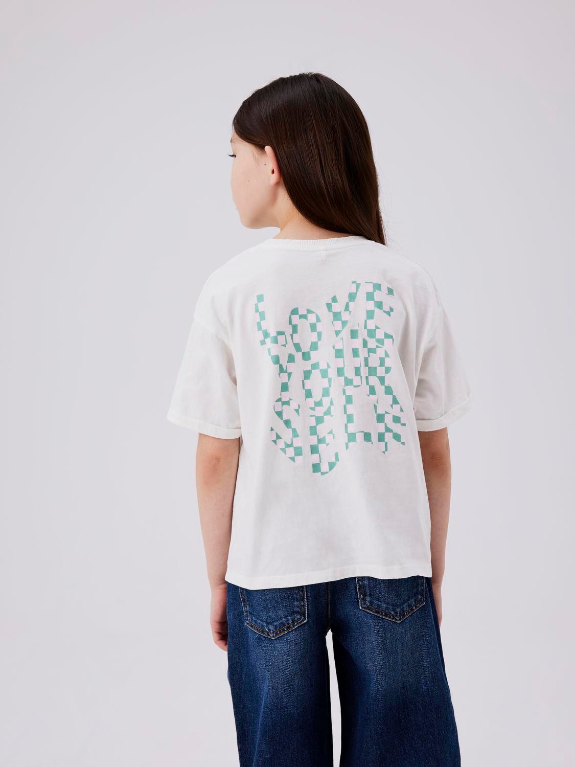 Name It T-shirt NKFKAILAMOS SS BOXY TOP NOOS