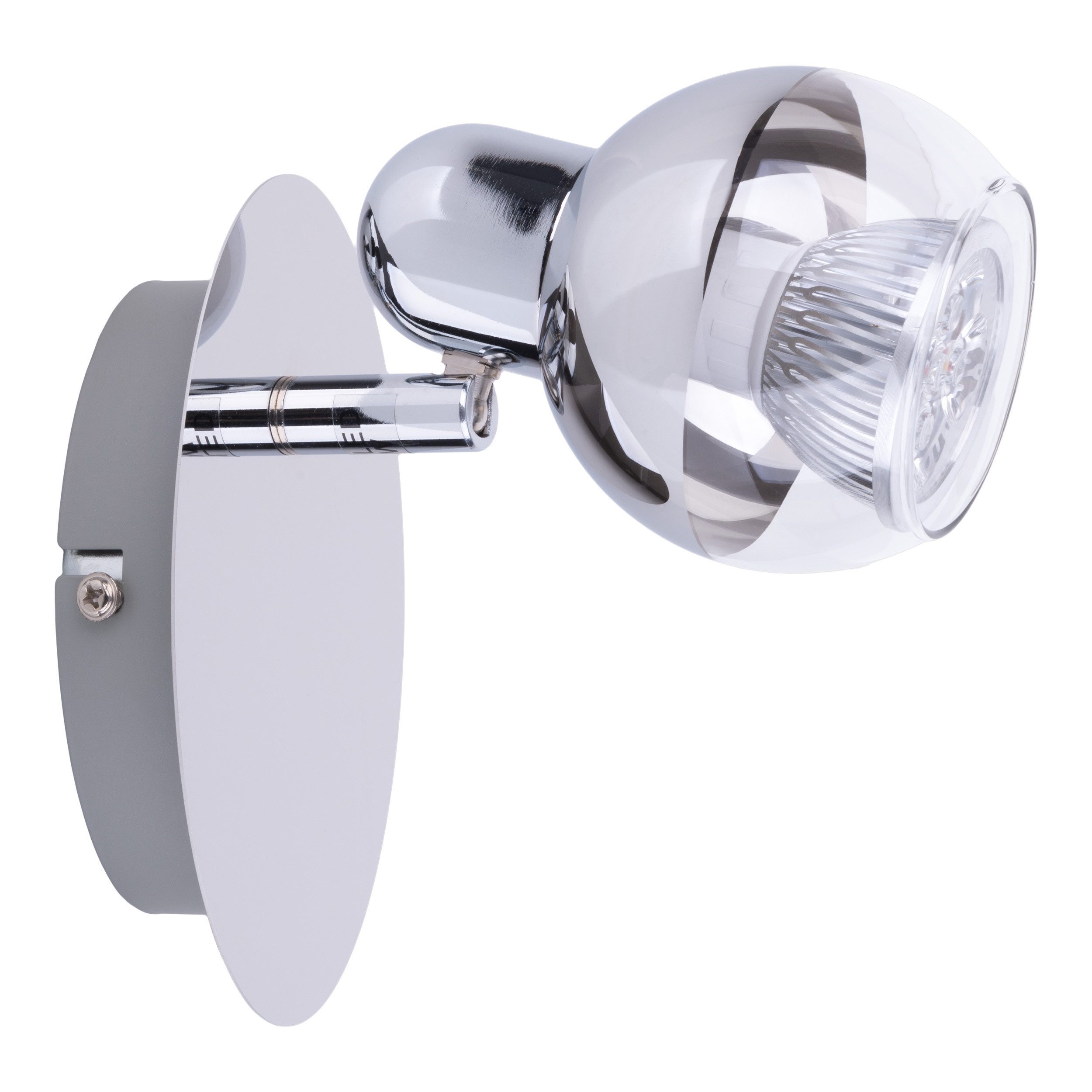 näve Wandlamp Boccia 1-lamps, glas in amber d: 23,5cm, toevoerkabel 150cm zwart, e27 excl. lichtbron (1 stuk)