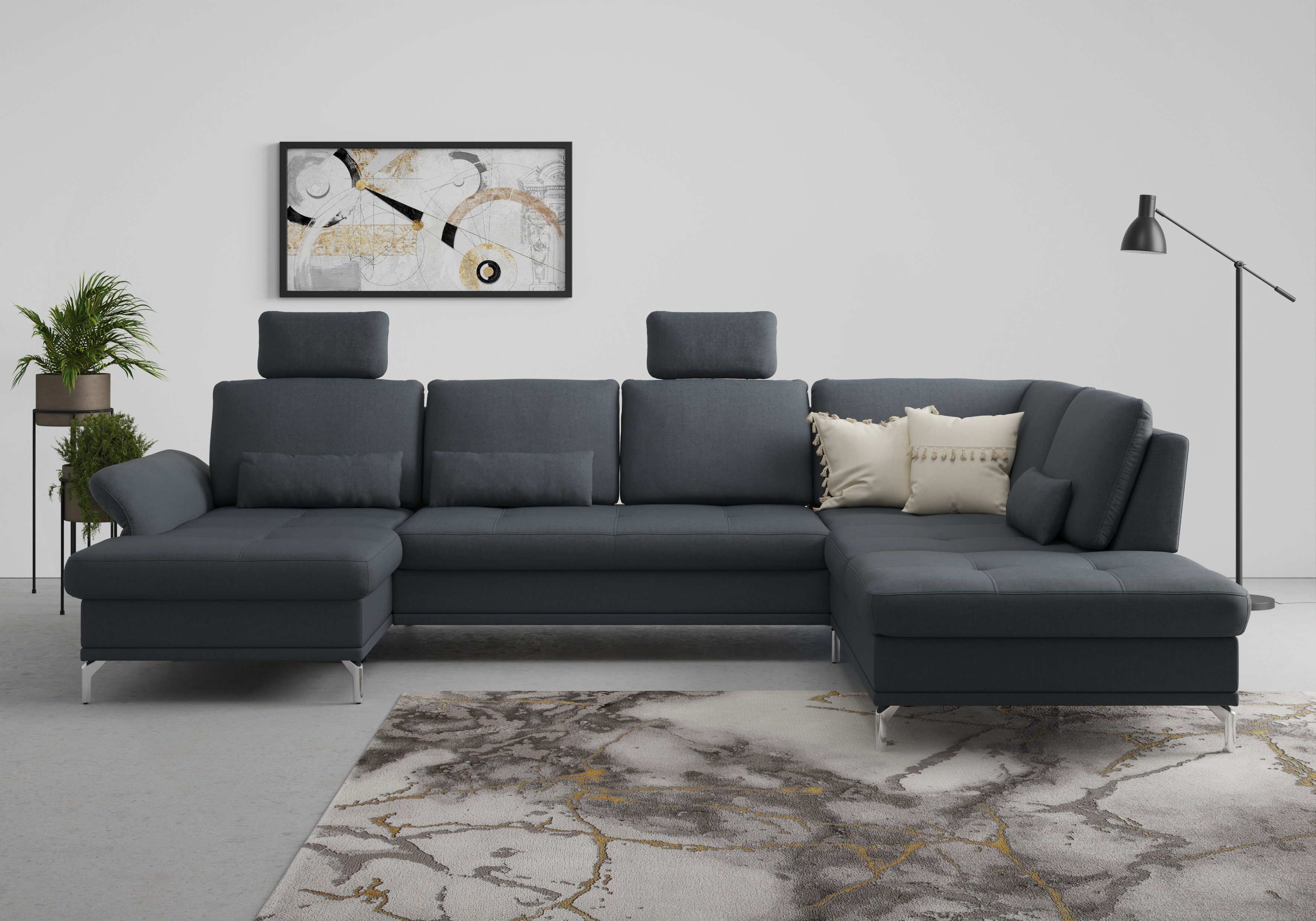 INOSIGN Hoofdsteun Palm Beach ook in de bekleding easy clean - eenvoudig met water te reinigen