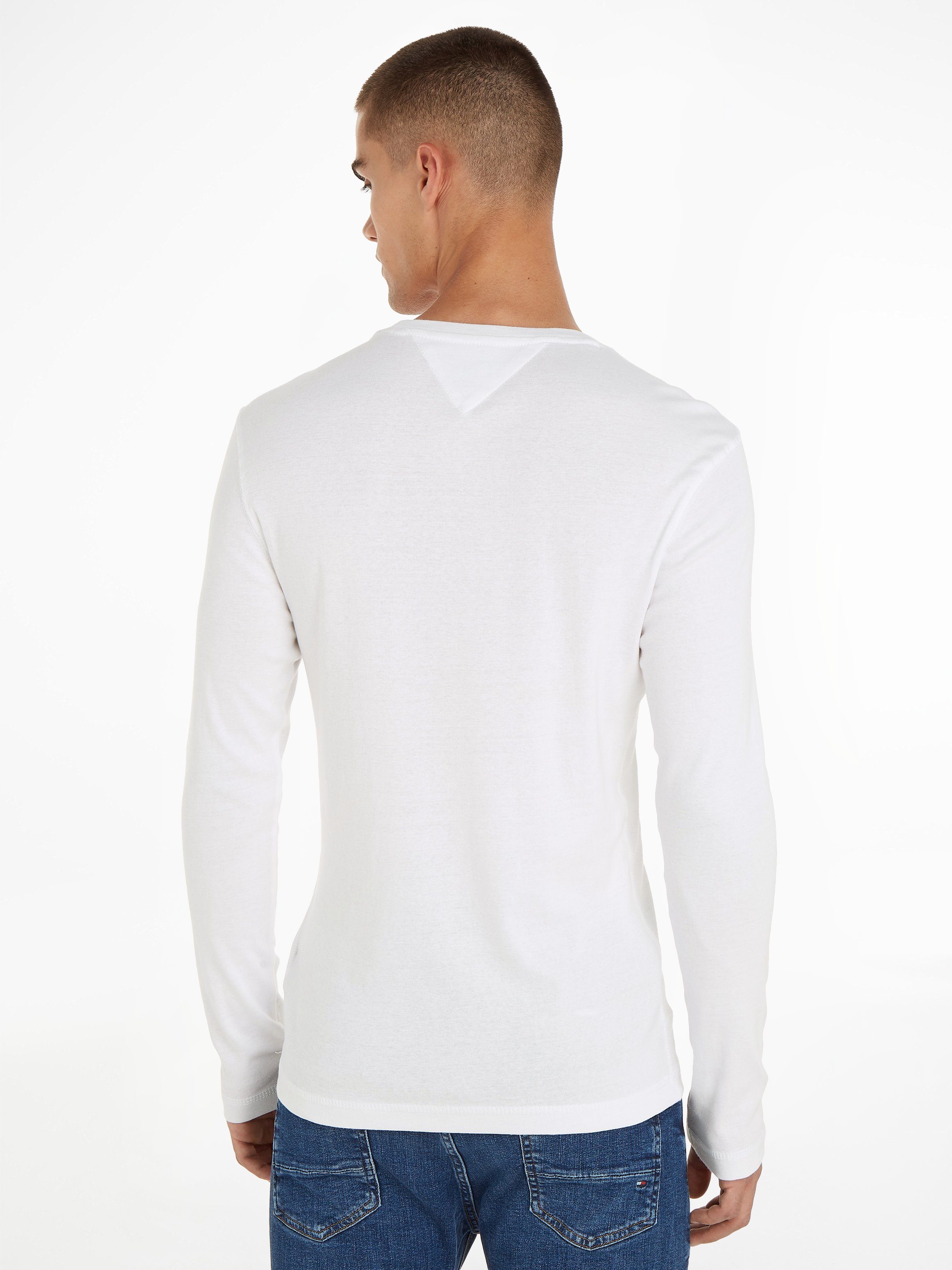TOMMY JEANS Shirt met lange mouwen TJM ORIGINAL RIB LONGSLEEVE TEE