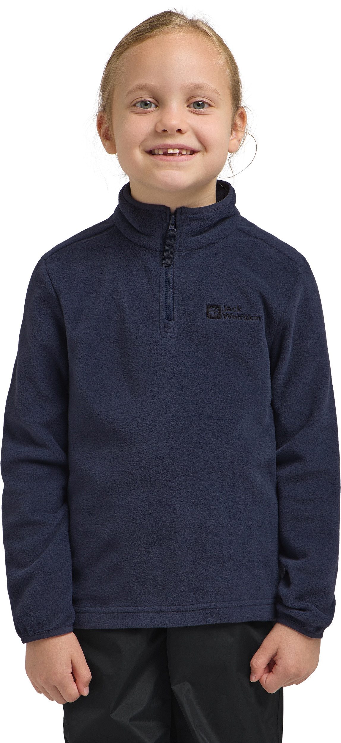 Jack Wolfskin Trui met staande kraag TAUNUS HALFZIP K