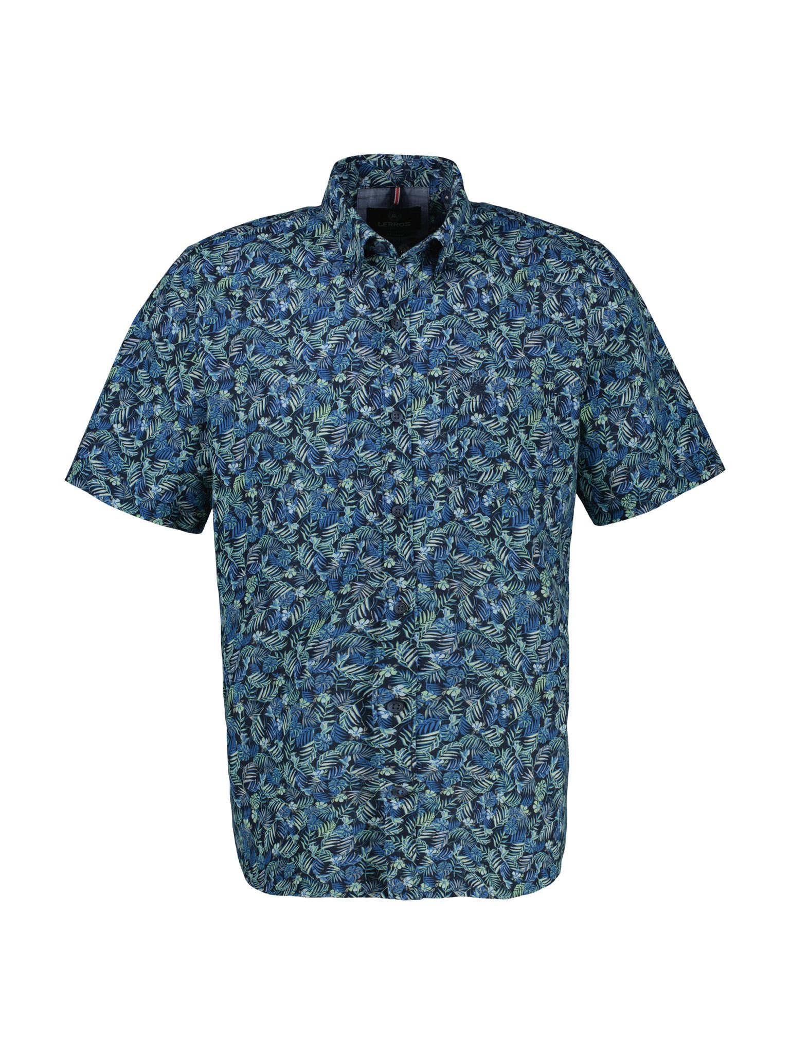 Lerros Overhemd met korte mouwen met print all-over