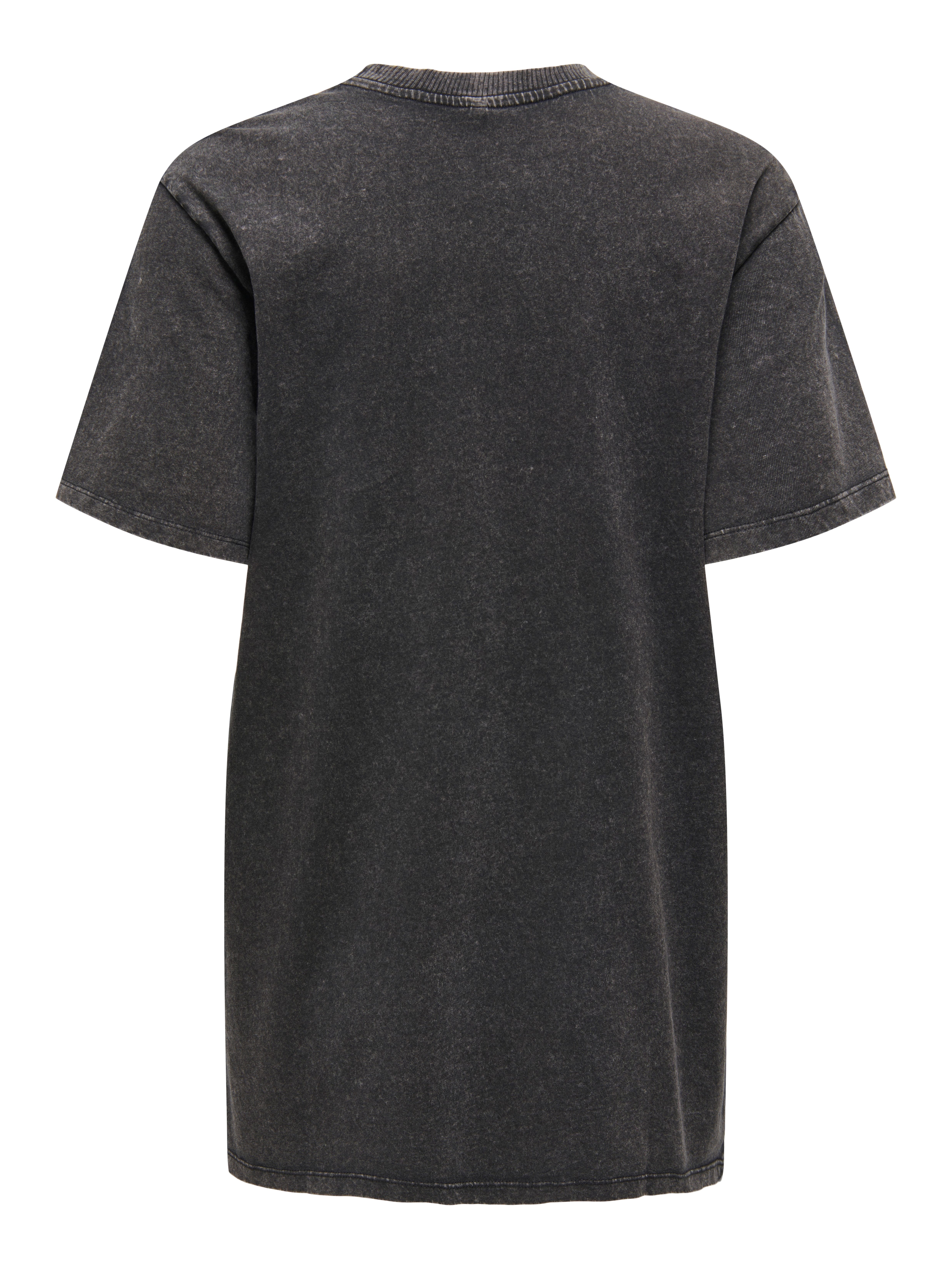 Only Shirt met korte mouwen ONLWENDY S/S OVERSIZE WASHED TEE CS JRS
