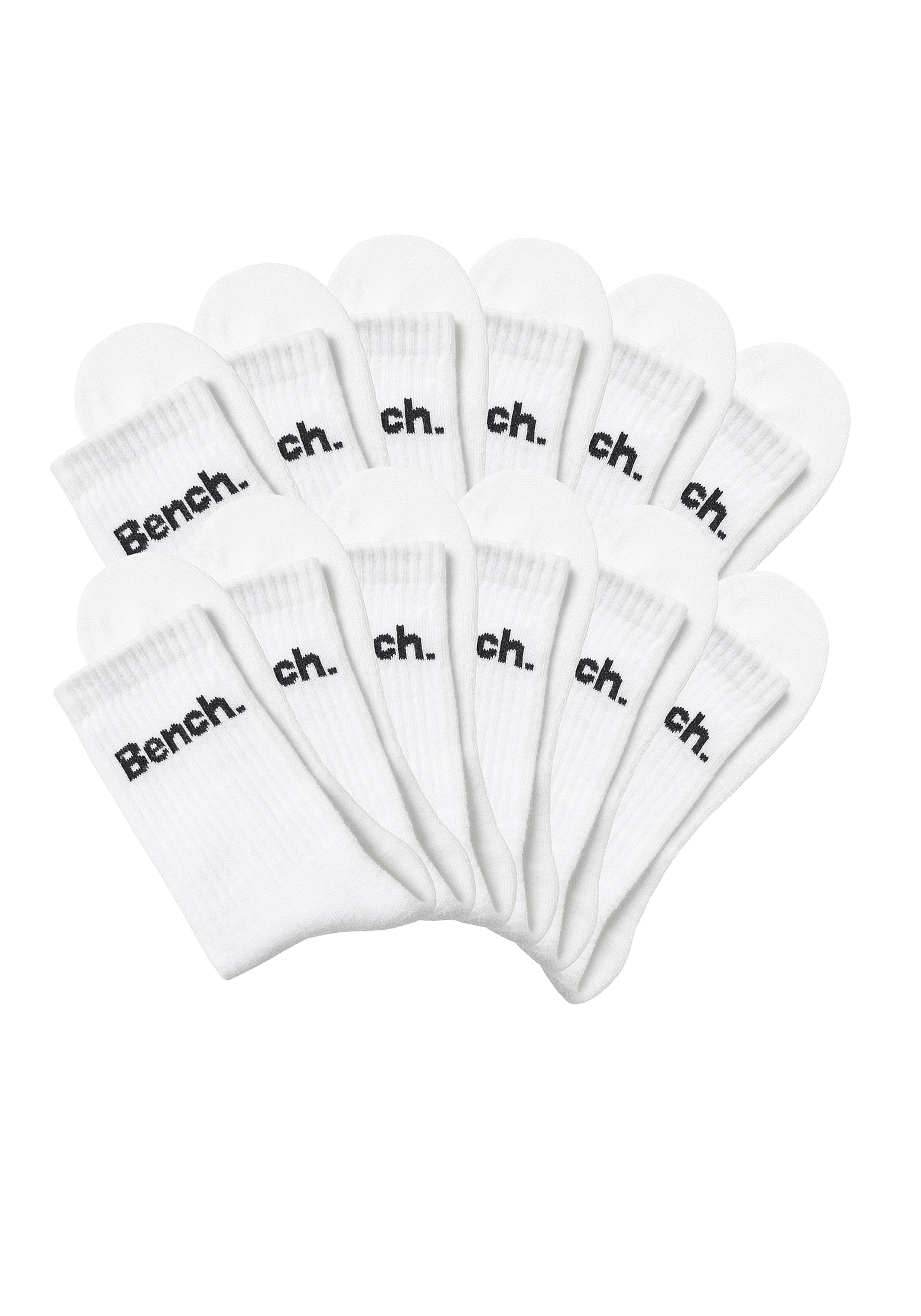 Bench. Tennissokken met voetbekleding (set, 12 paar)