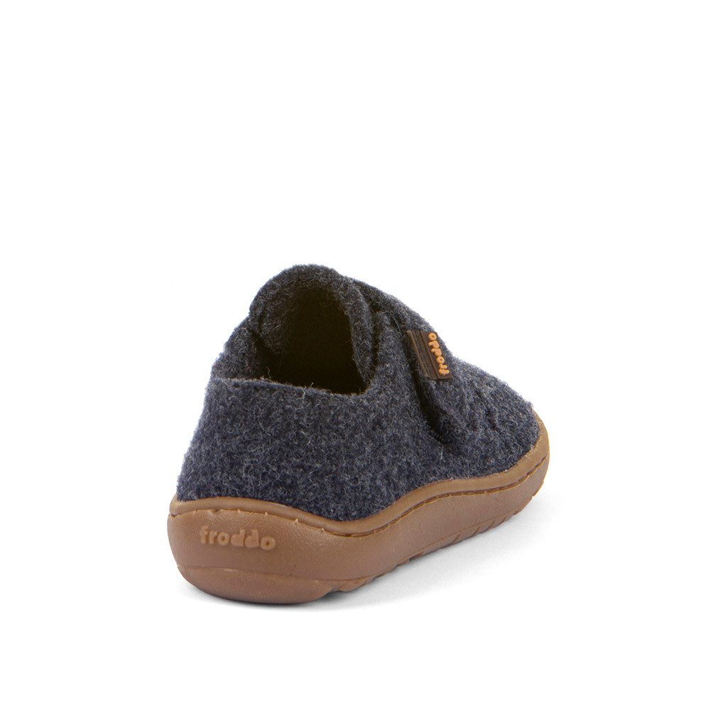 froddo® Pantoffels BAREFOOT WOOLY Klittenbandschoen, kleuterschoen met wollen voering