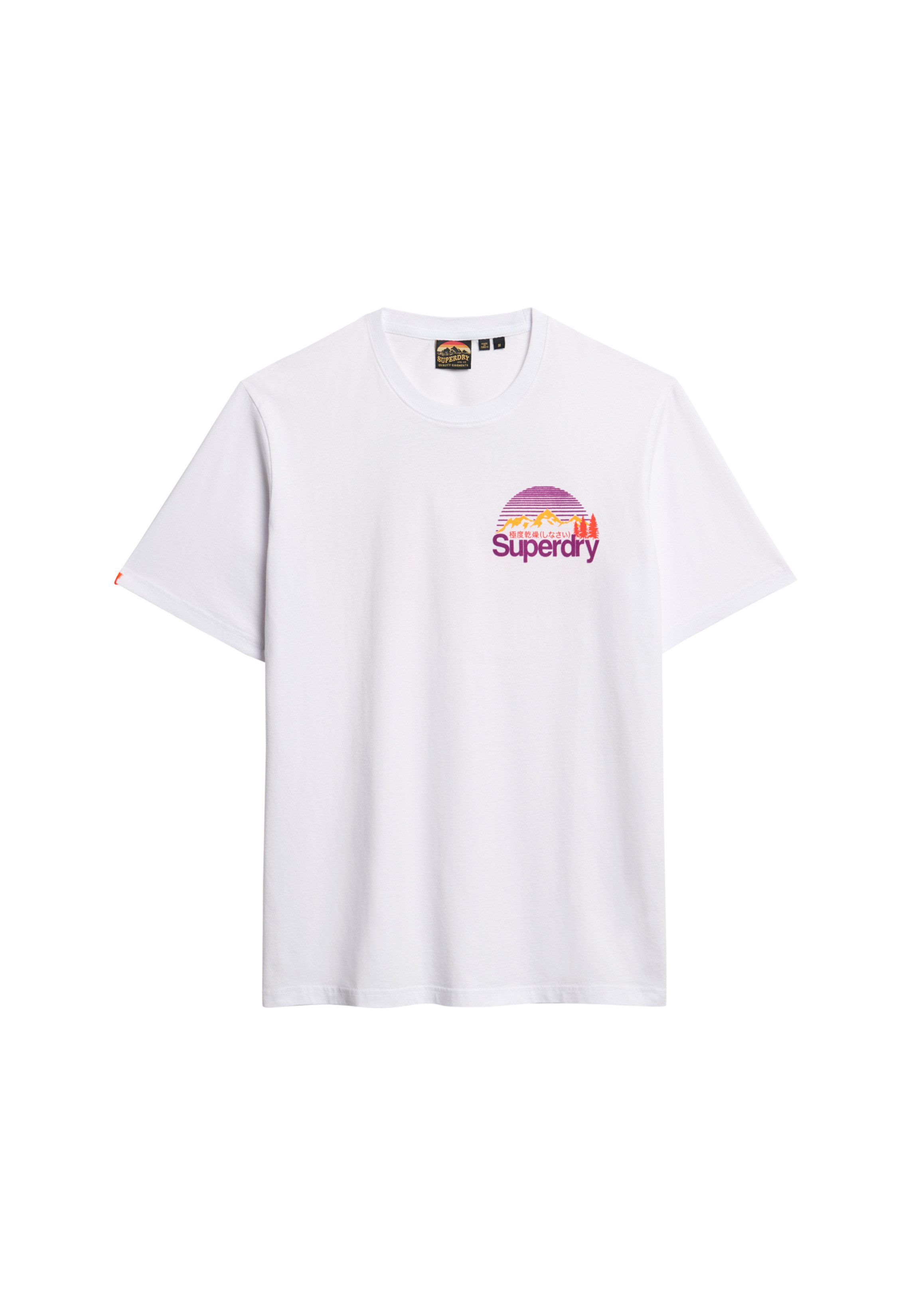 Superdry Shirt met ronde hals CL GREAT OUTDOORS CHEST TEE