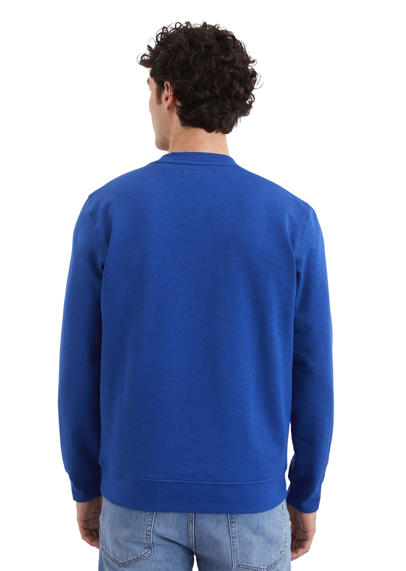Marc O'Polo Sweatshirt met licht onregelmatige slub-sweatstructuur