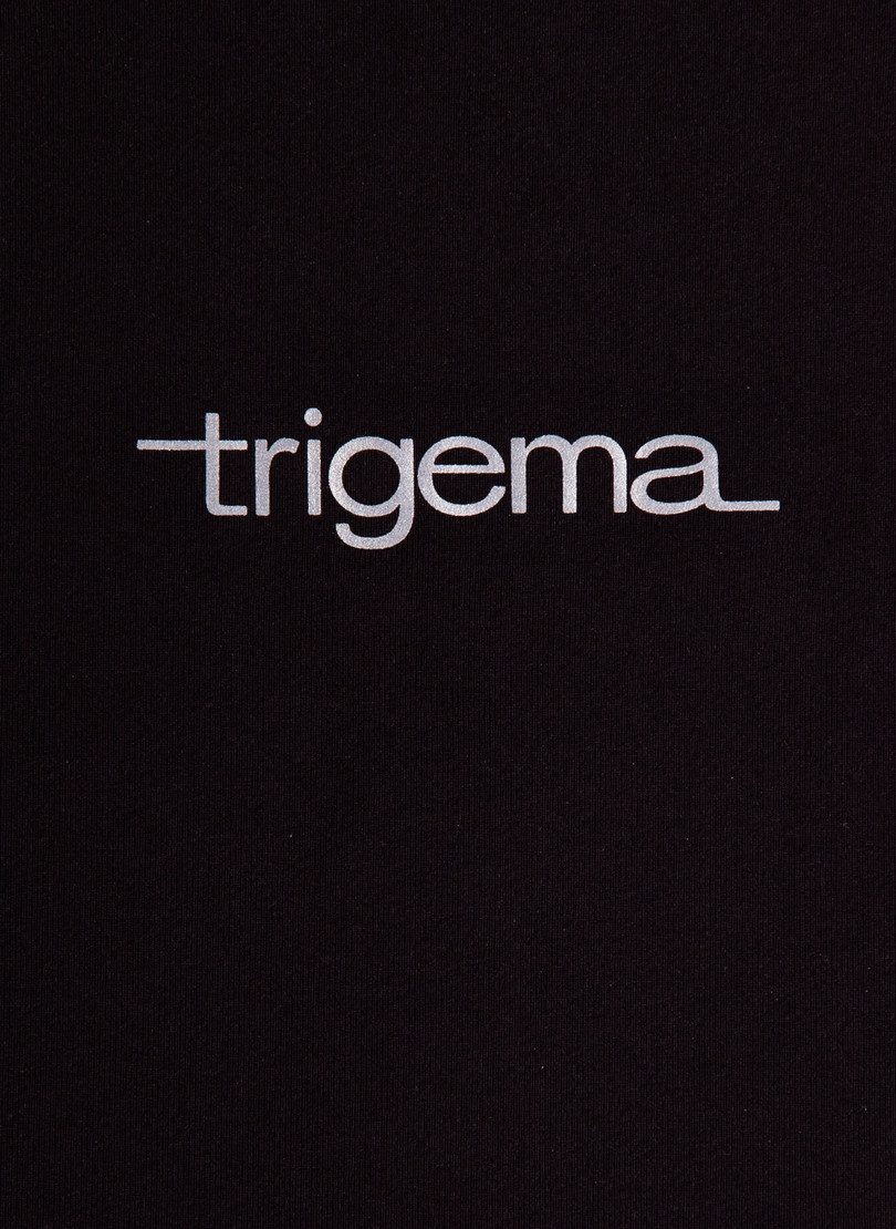 Trigema Trainingsbroek TRIGEMA sportbroek met tasje voor de mobiele telefoon (1-delig)