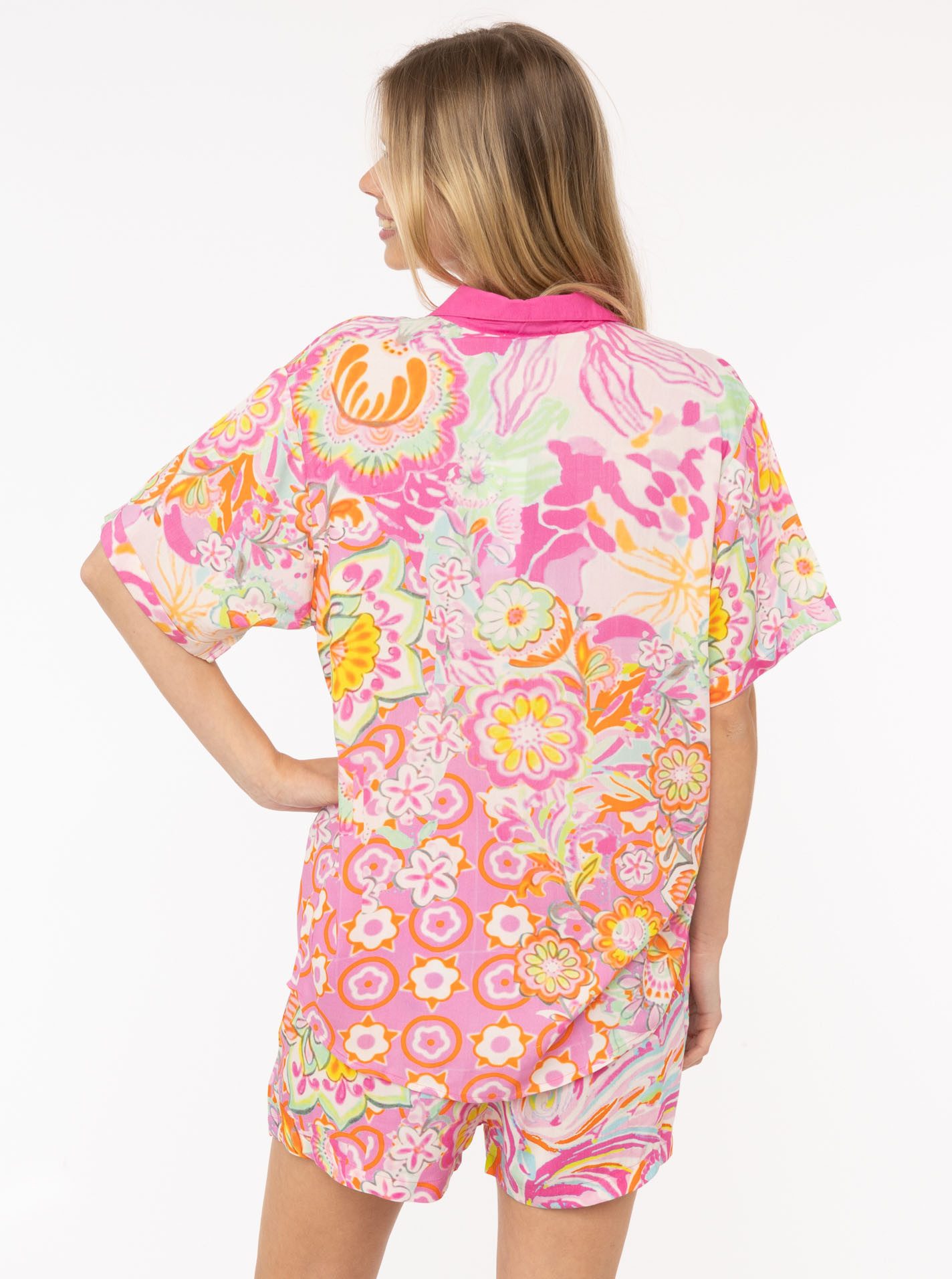 Zwillingsherz Shirtblouse "Power Aquarell"