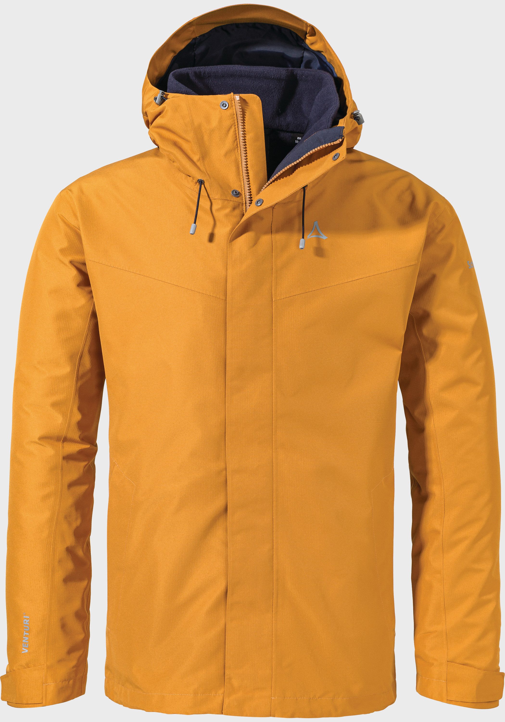 Schöffel Parka Jas SchÖffel Wanderjacke Hiking 3in1 Style Okere Jacket