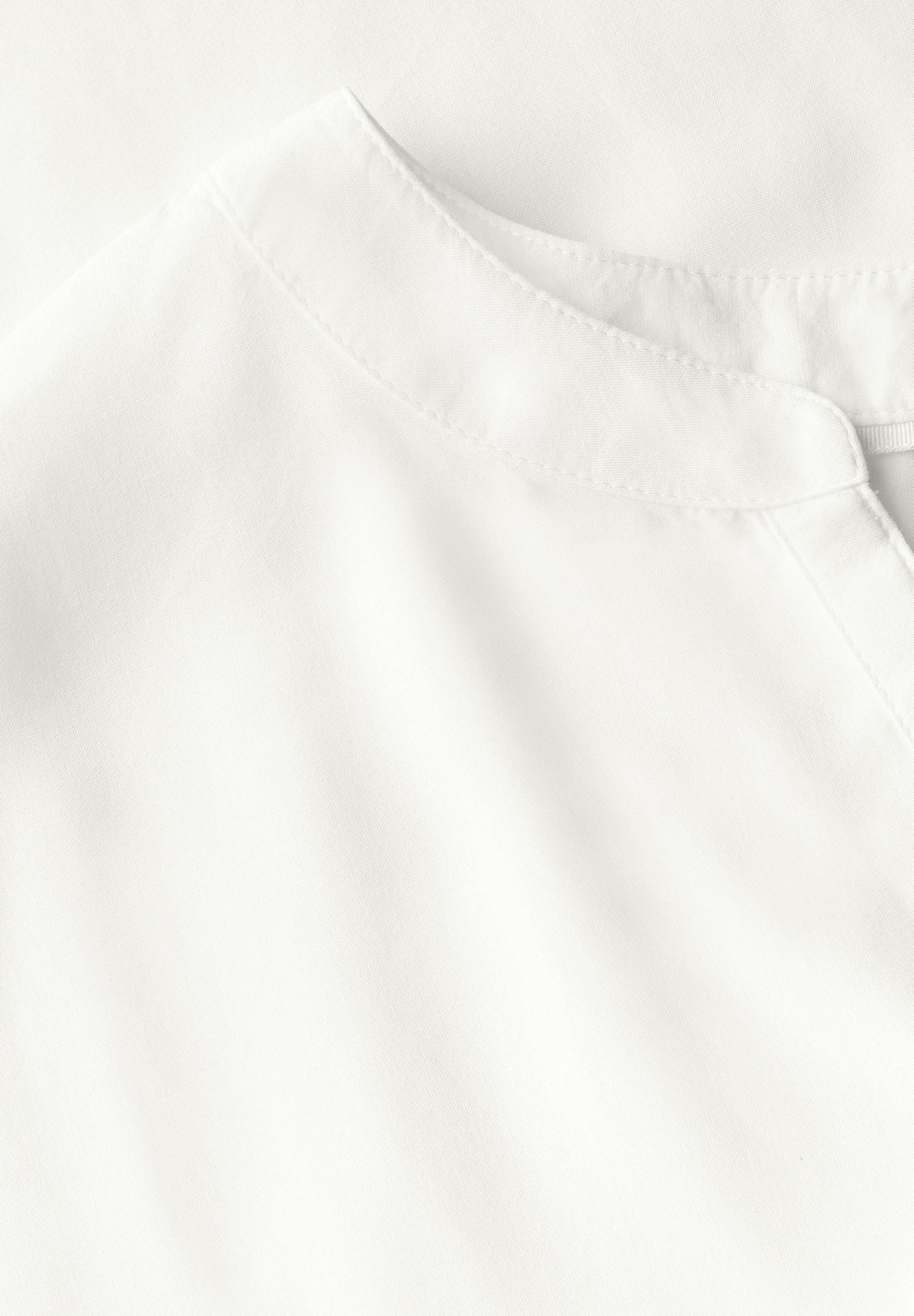 STREET ONE Blouse met korte mouwen Hals met split