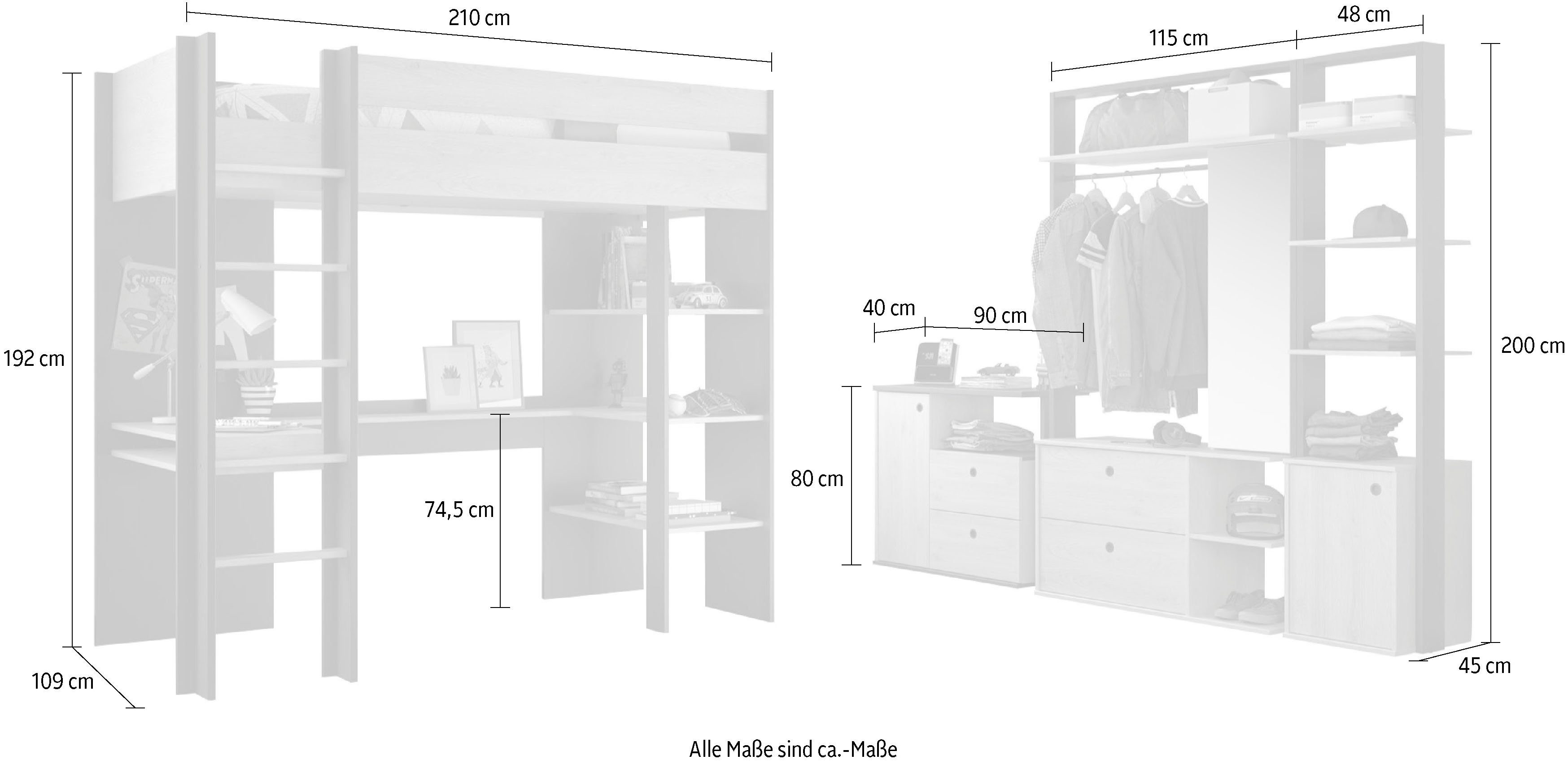 Gami Tienerkamerset Duplex (4-delig)