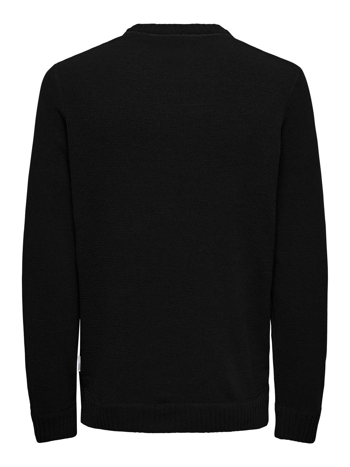 ONLY & SONS Gebreide trui ONSETHAN LIFE REG 7 CREW KNIT