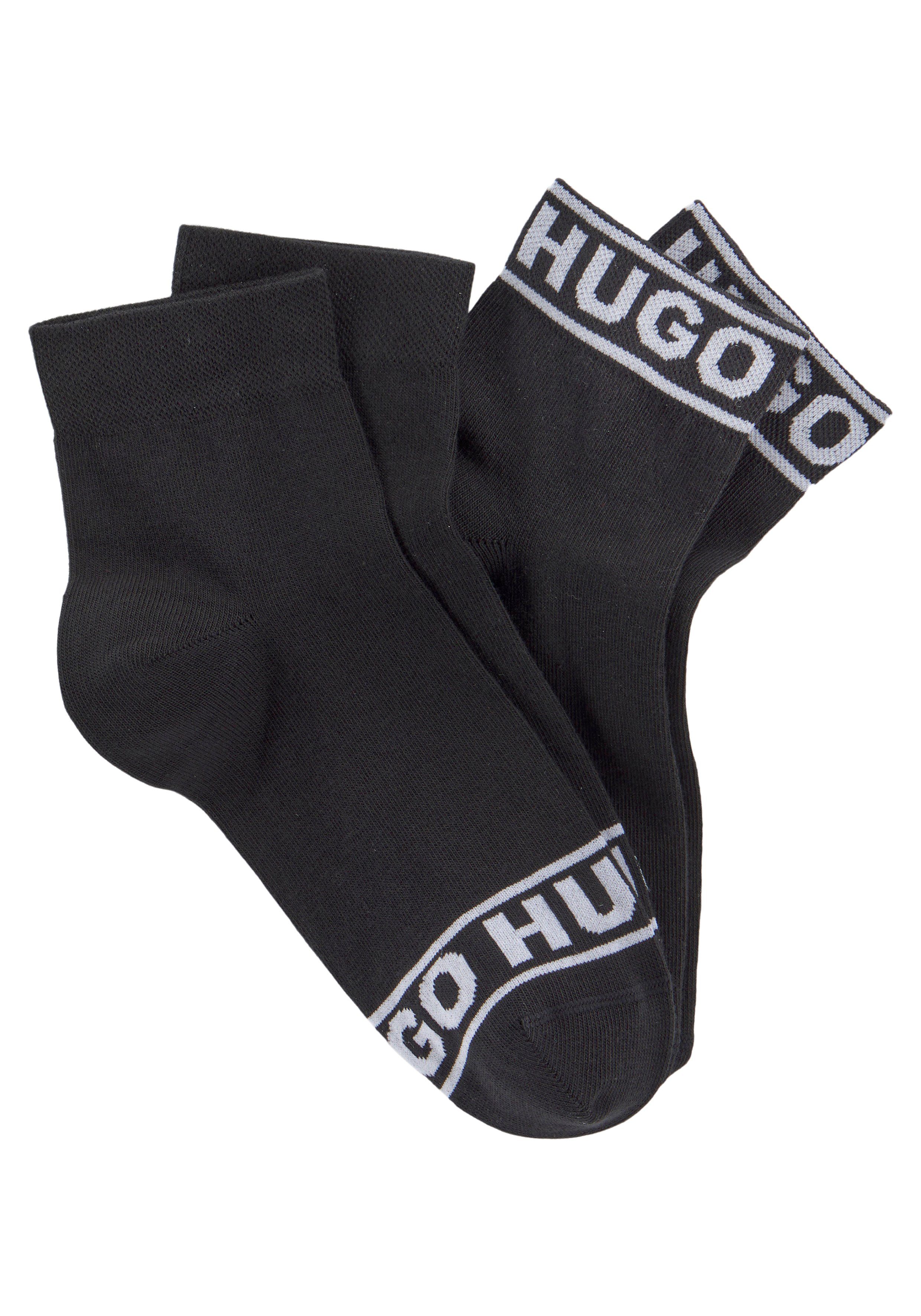 HUGO underwear Vrijetijdssokken 2P SH Logo CC W (set, 2 paar, 2 stuks)