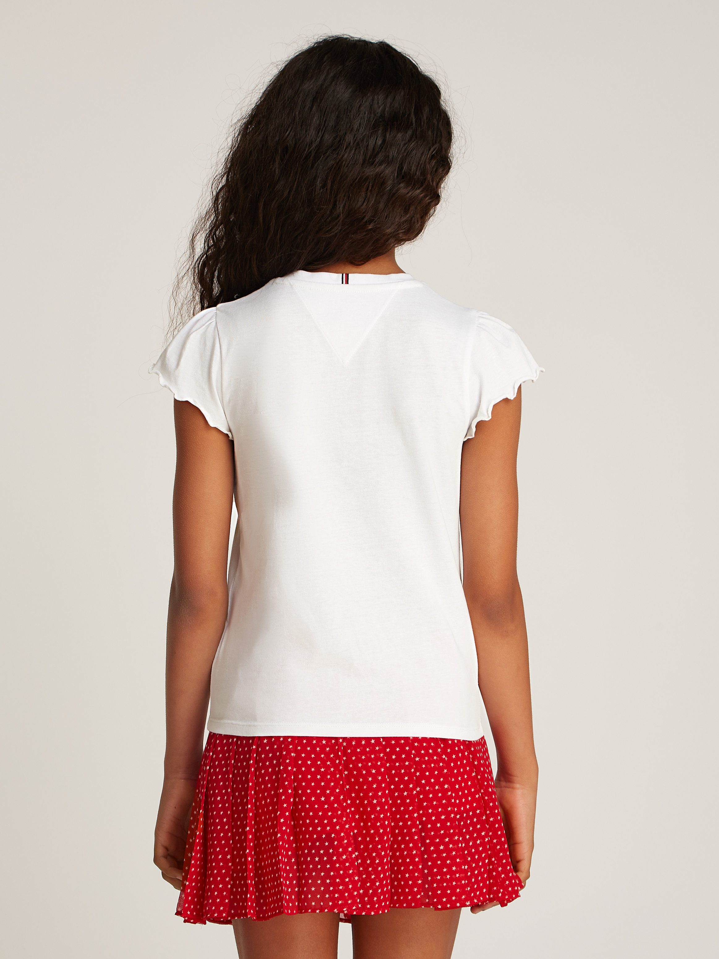 Tommy Hilfiger T-shirt ESSENTIAL RUFFLE SLEEVE TOP