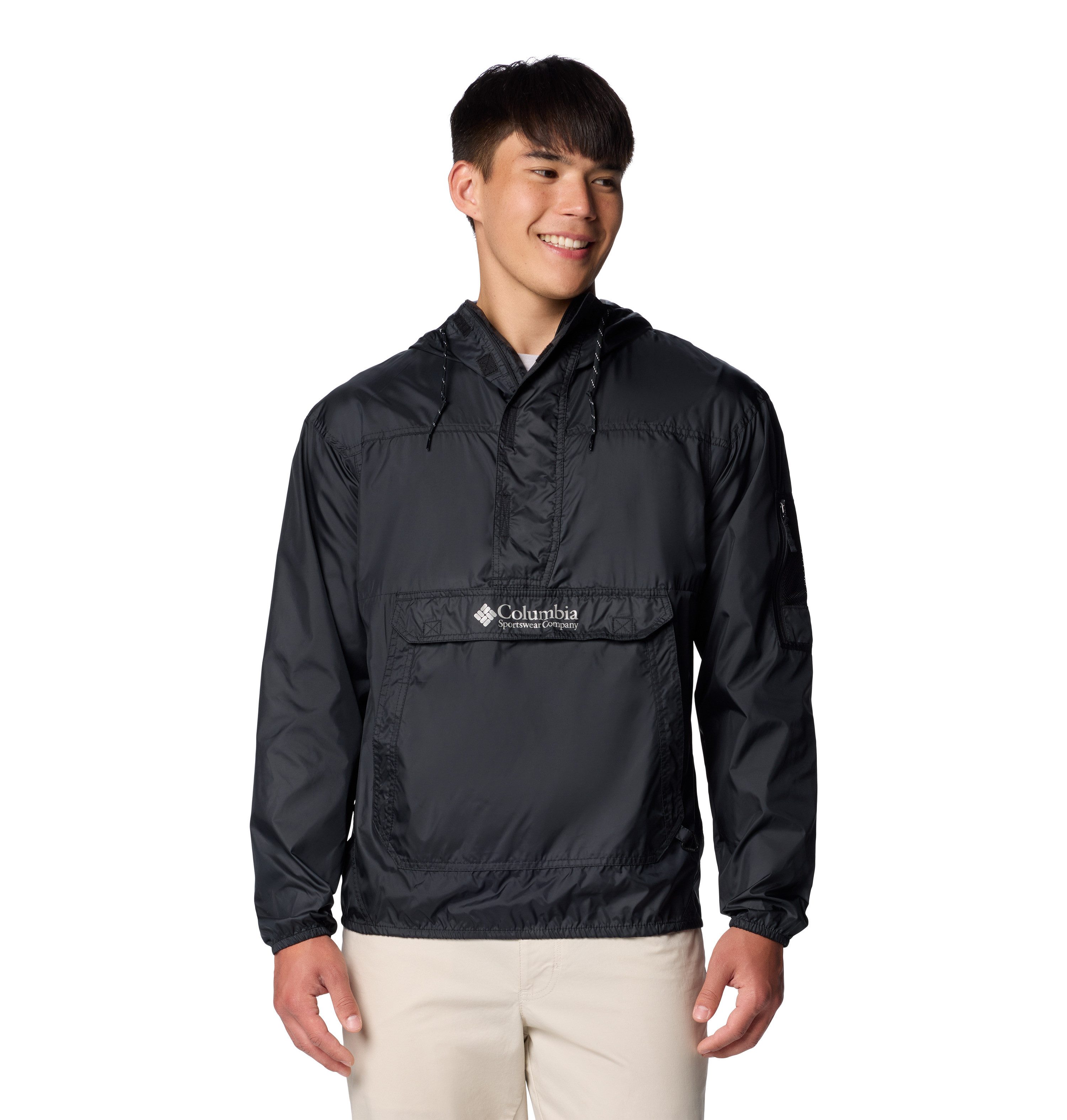 Columbia Challenger Pullover Jacket Heren Black- Heren Black