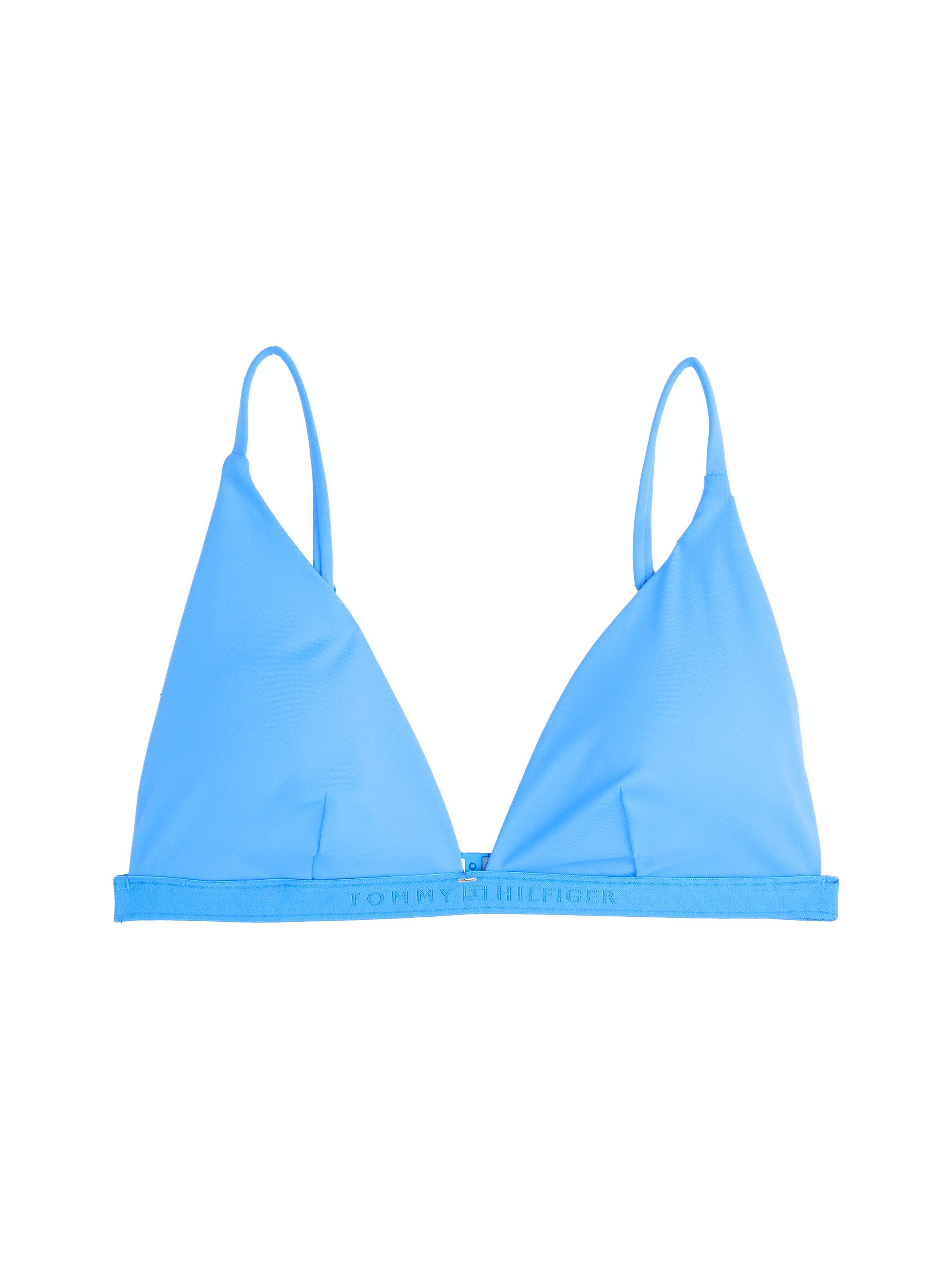Tommy Hilfiger Swimwear Triangel-bikinitop TRIANGLE FIXED RP met een logo-opschrift