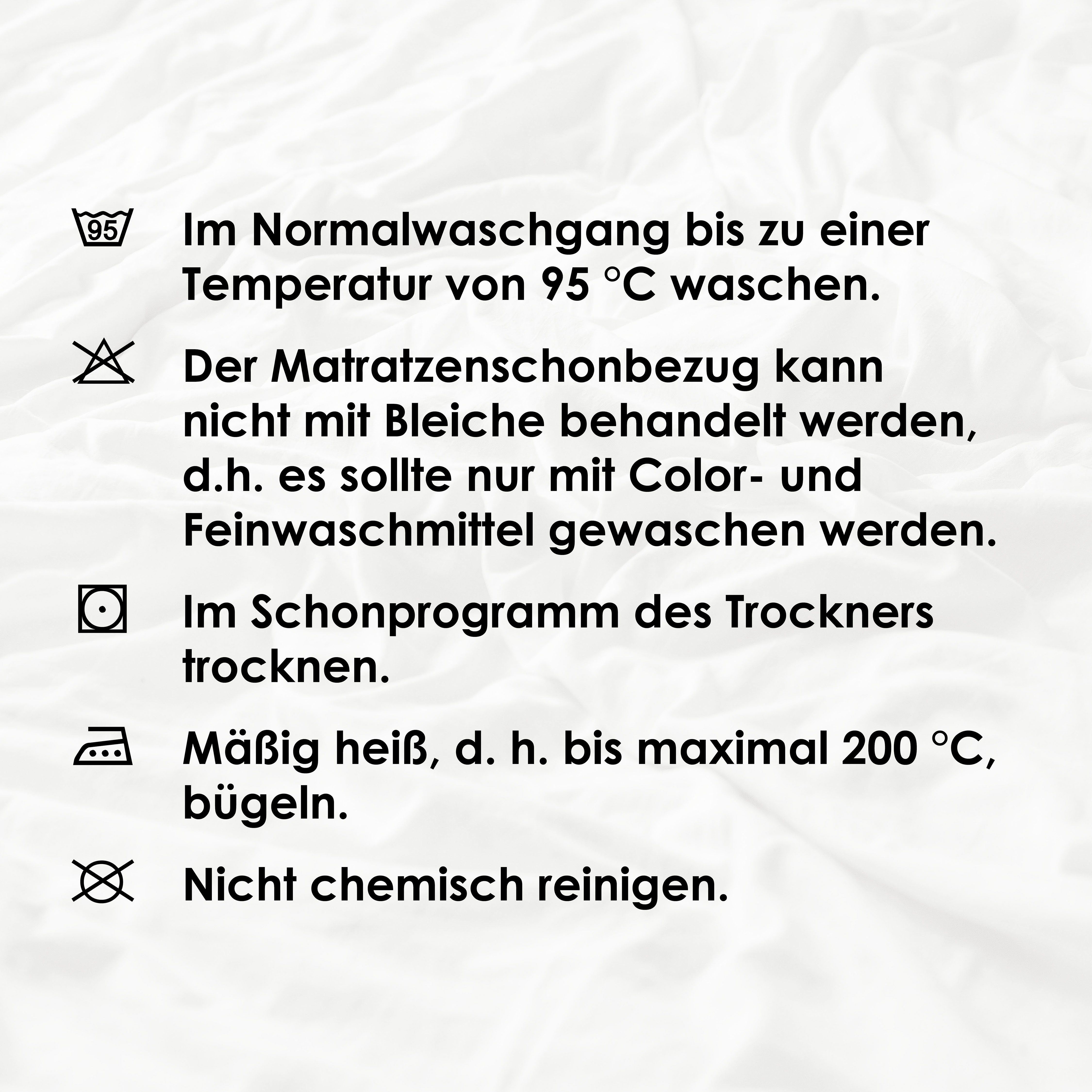 SETEX MATRATZEN UND KISSEN Matrasdek Zomer/winter kant-en-klaar matrasdek