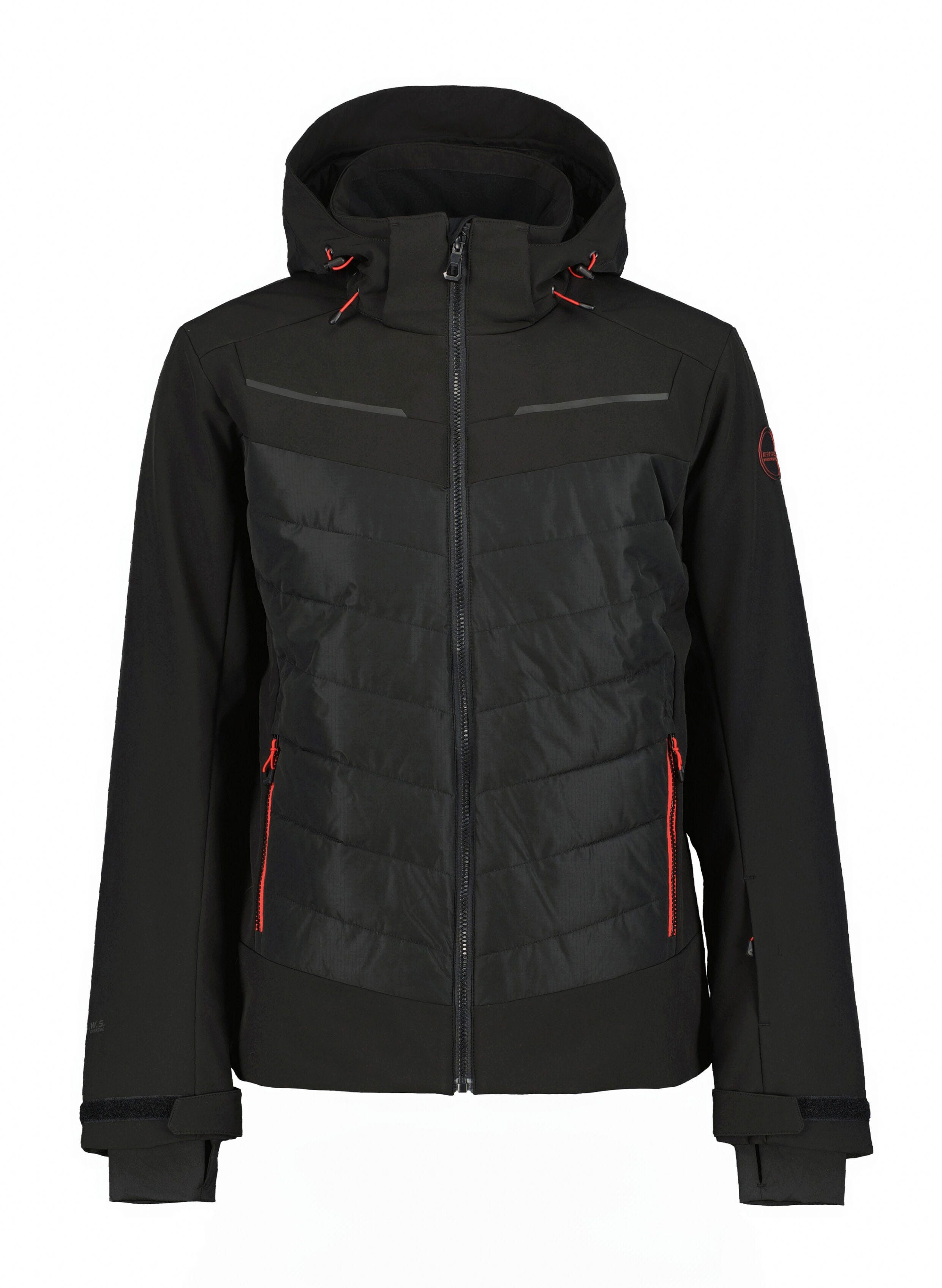 Icepeak Softshell-jack ICEPEAK FREMONT met subtiele logo-opdrukken en patch op de bovenarm (1 stuk)