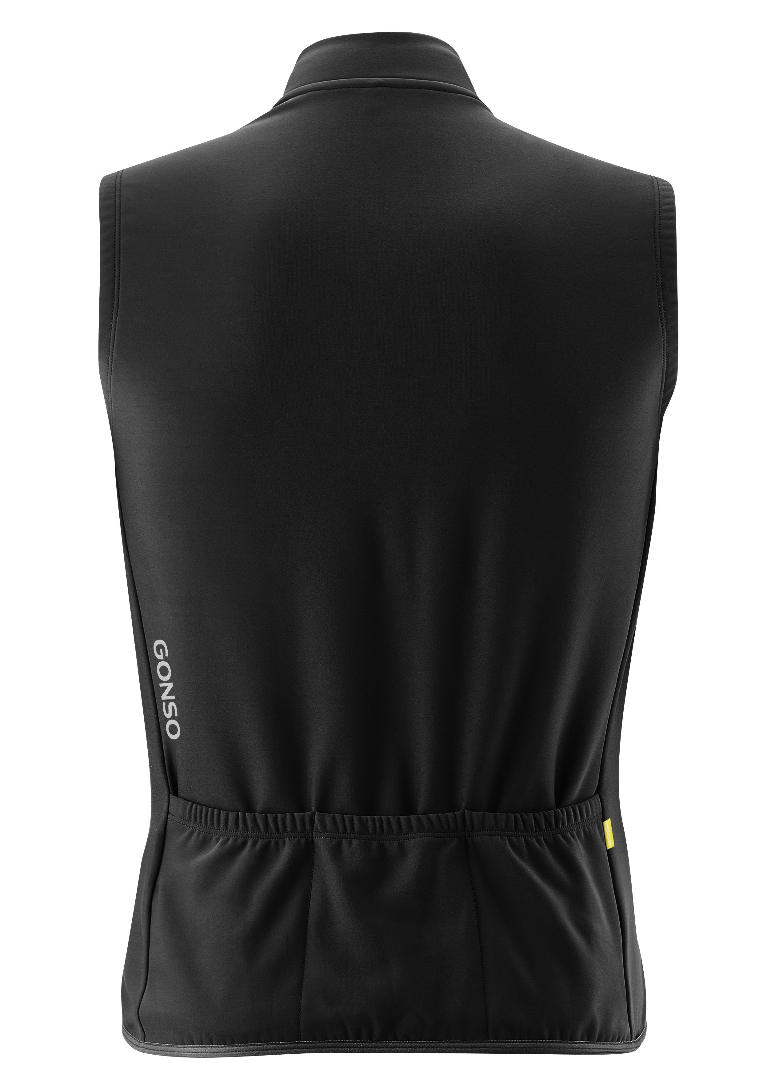 Gonso Functionele bodywarmer Road Vest Therm M Heren vest met rugzak, ademend fietsvest, tight fit