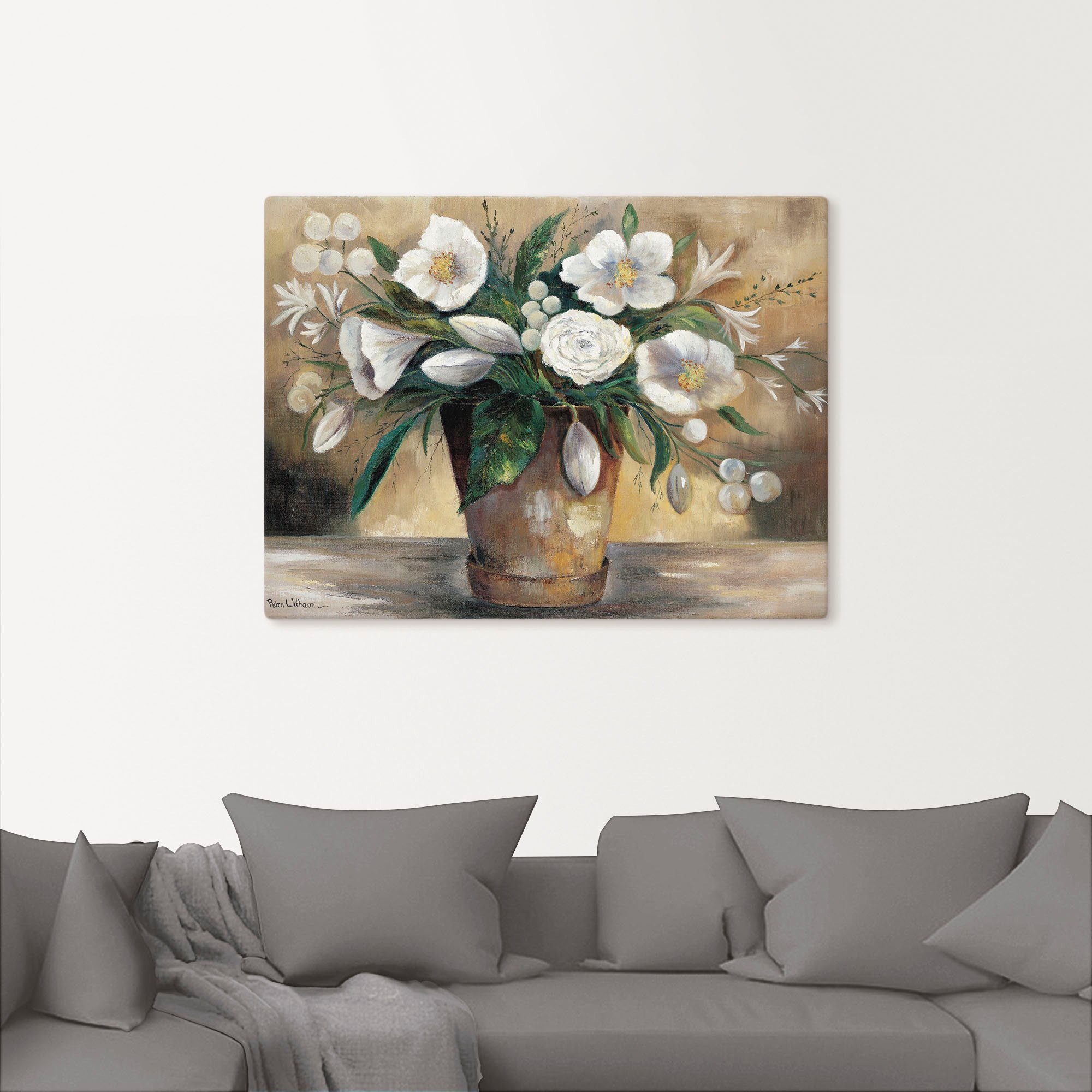 Artland Artprint op linnen Combinatie van zuiverheid I