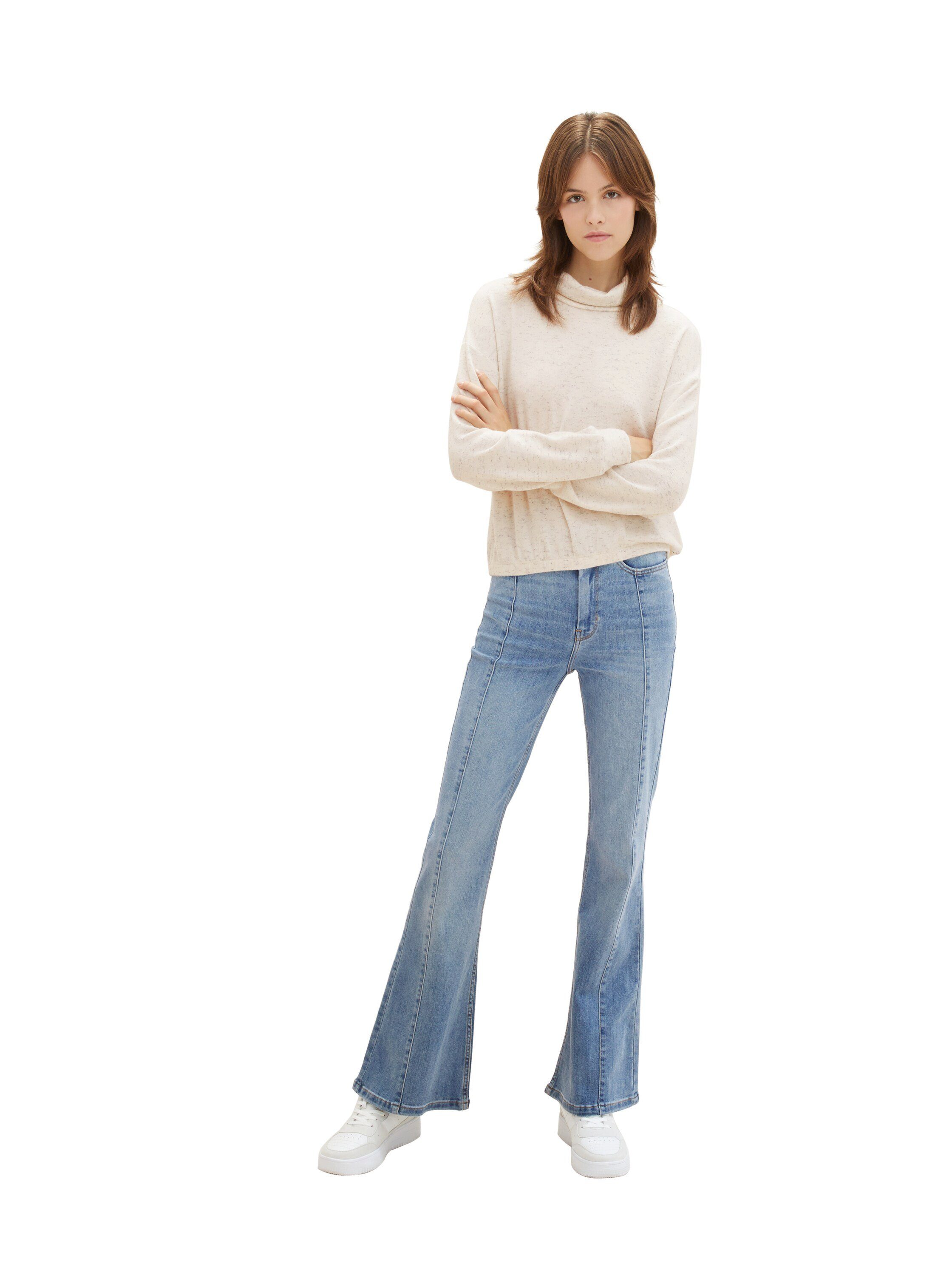 Tom Tailor Denim Shirt met lange mouwen met afhangende schouders