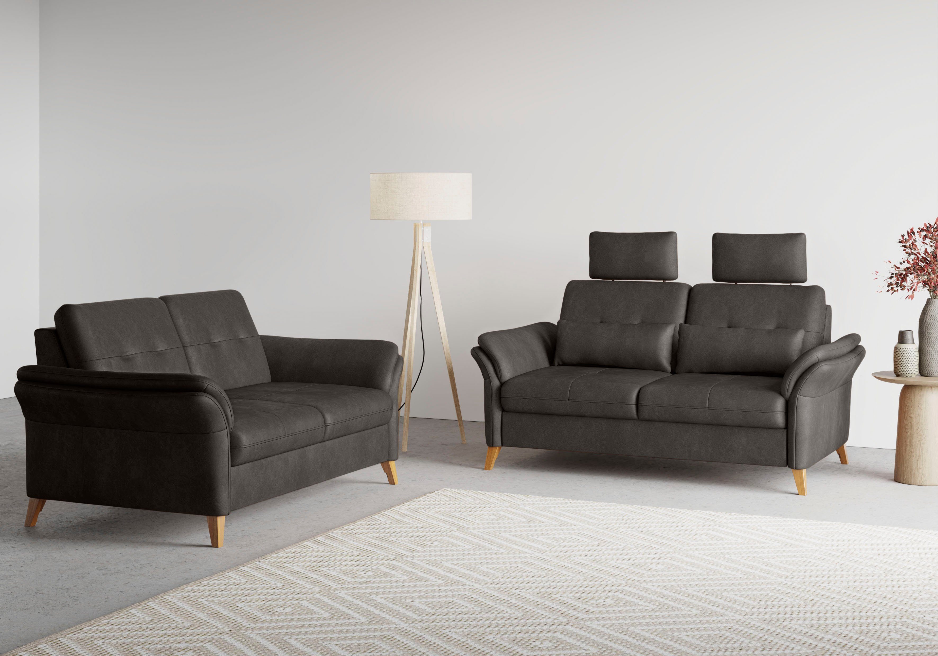 sit&more 2-zitsbank Göteborg inclusief zitdiepteverstelling en binnenvering