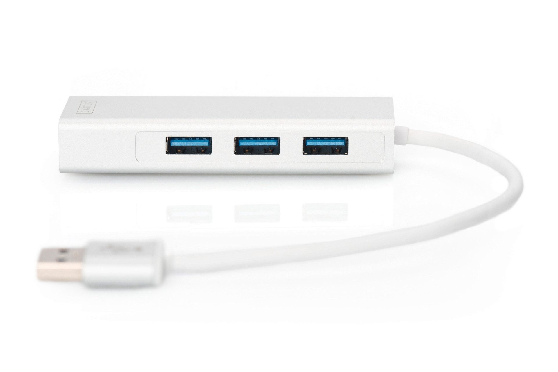 Digitus Laptop-dockingstation USB 3.0 3-Port Hub & Gigabit LAN-Adapter