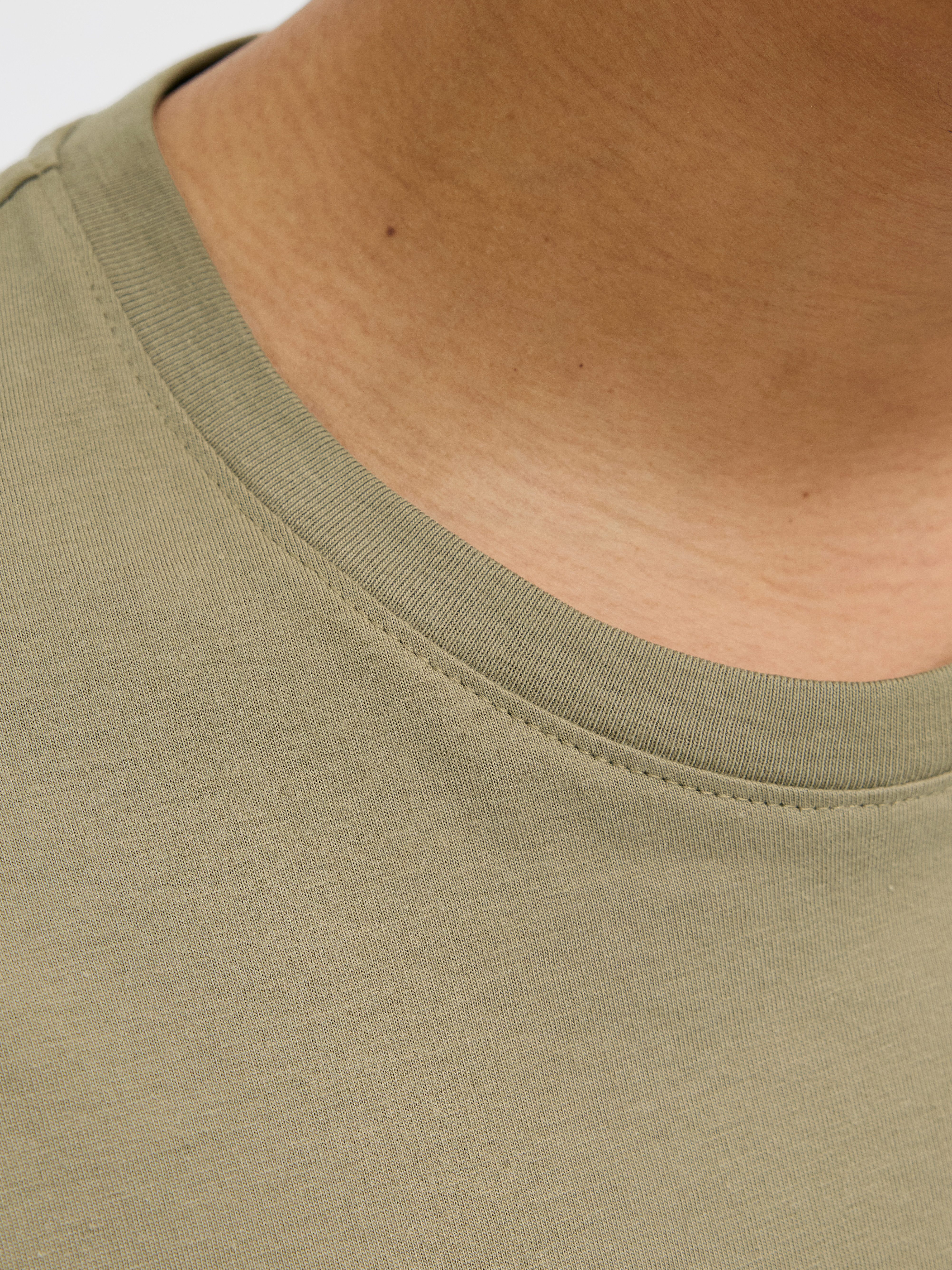 Jack & Jones Shirt met ronde hals JJEORGANIC BASIC TEE SS O-NECK NOOS
