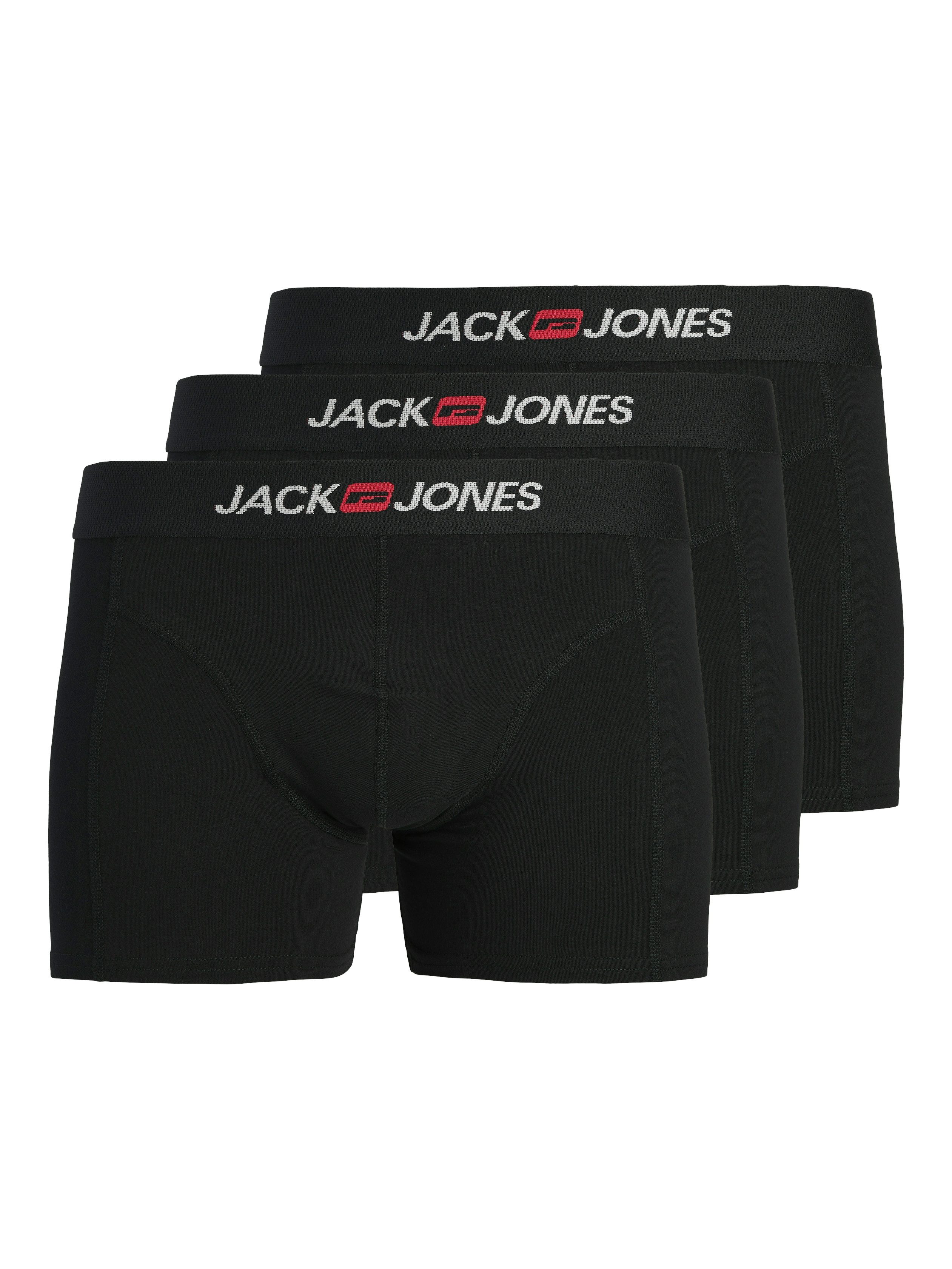 Jack & Jones Trunk JACOLD – Boxershorts met gekleurde band in 6-pack (set, 6 stuks)
