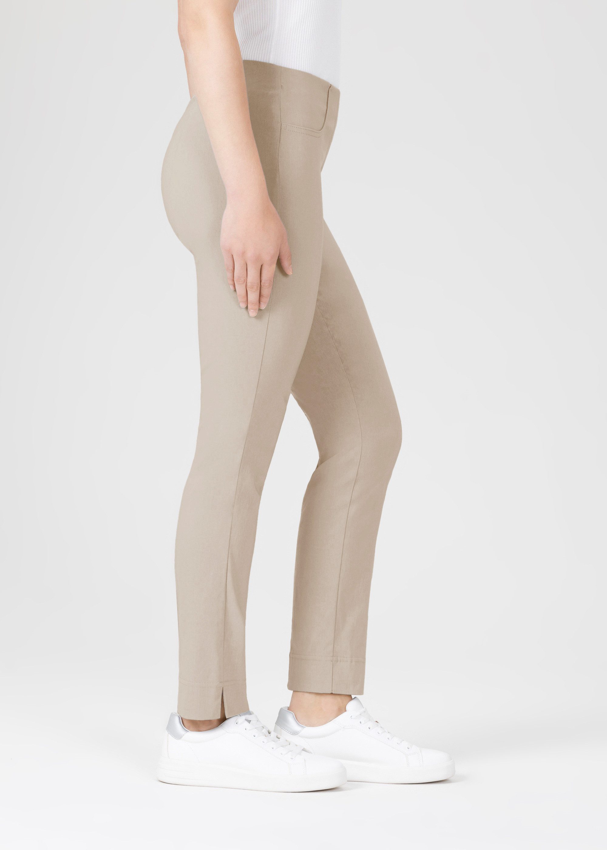 Stehmann Stoffen broek Loli met splitje onder in de pijpen