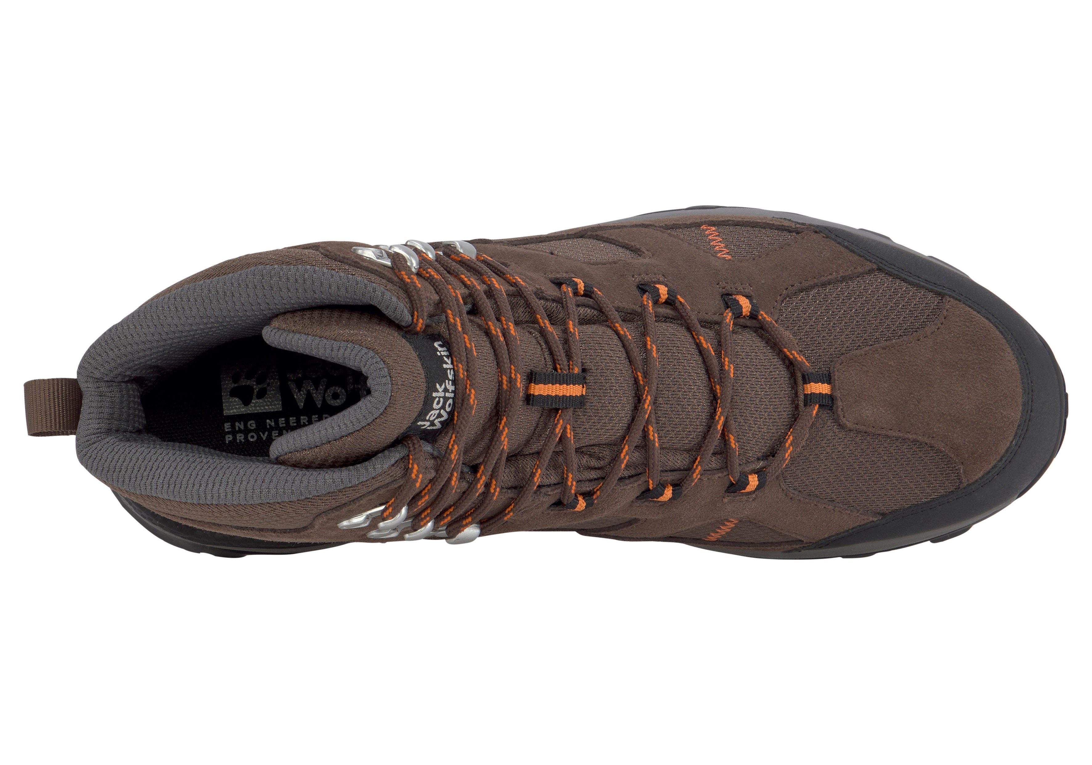 Jack Wolfskin Wandelschoenen TRAIL HIKER TEXAPORE MID M