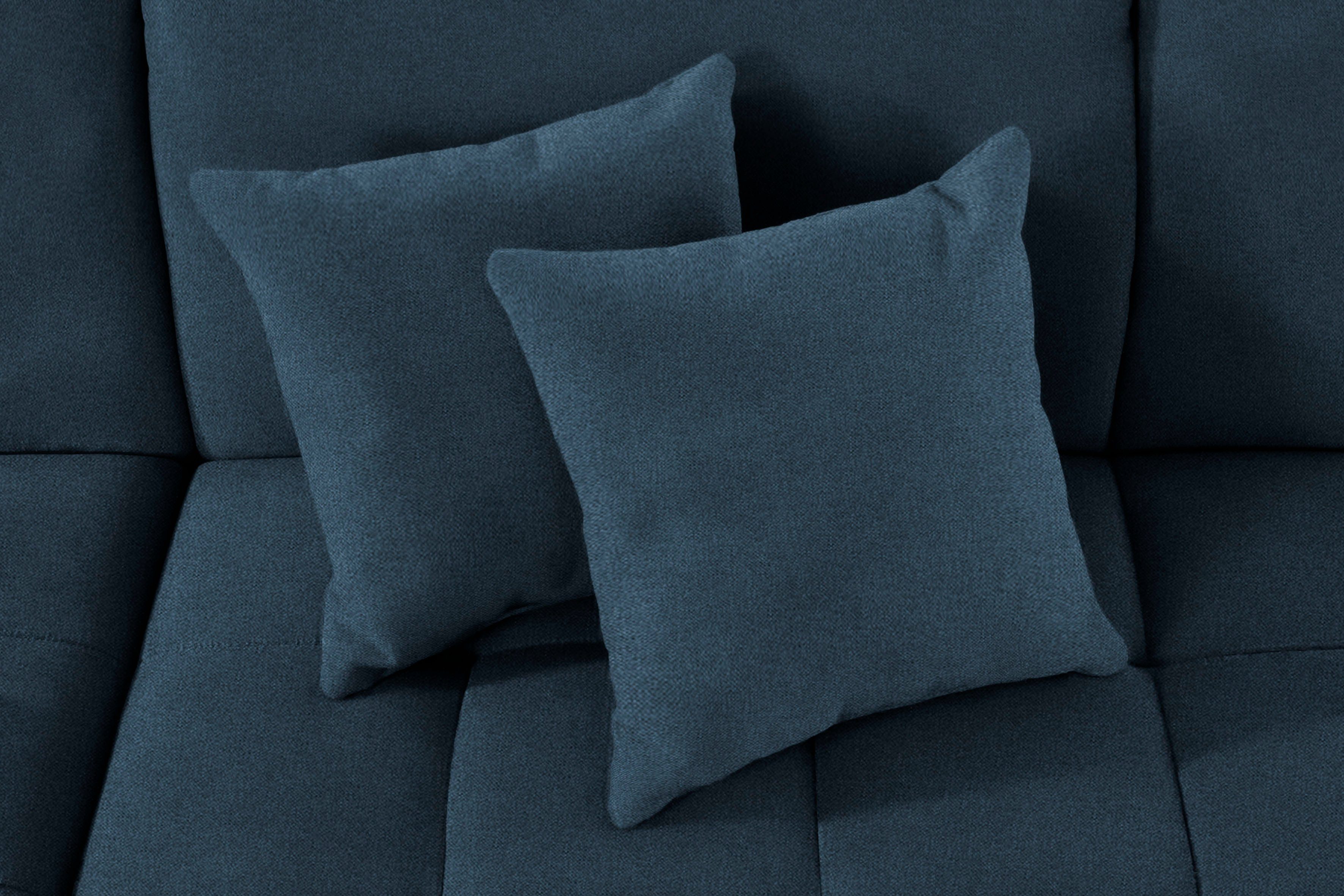 DOMO collection Hoekbank Franzi, tijdloos en elegant, moderne zittingstikking, L-Vorm