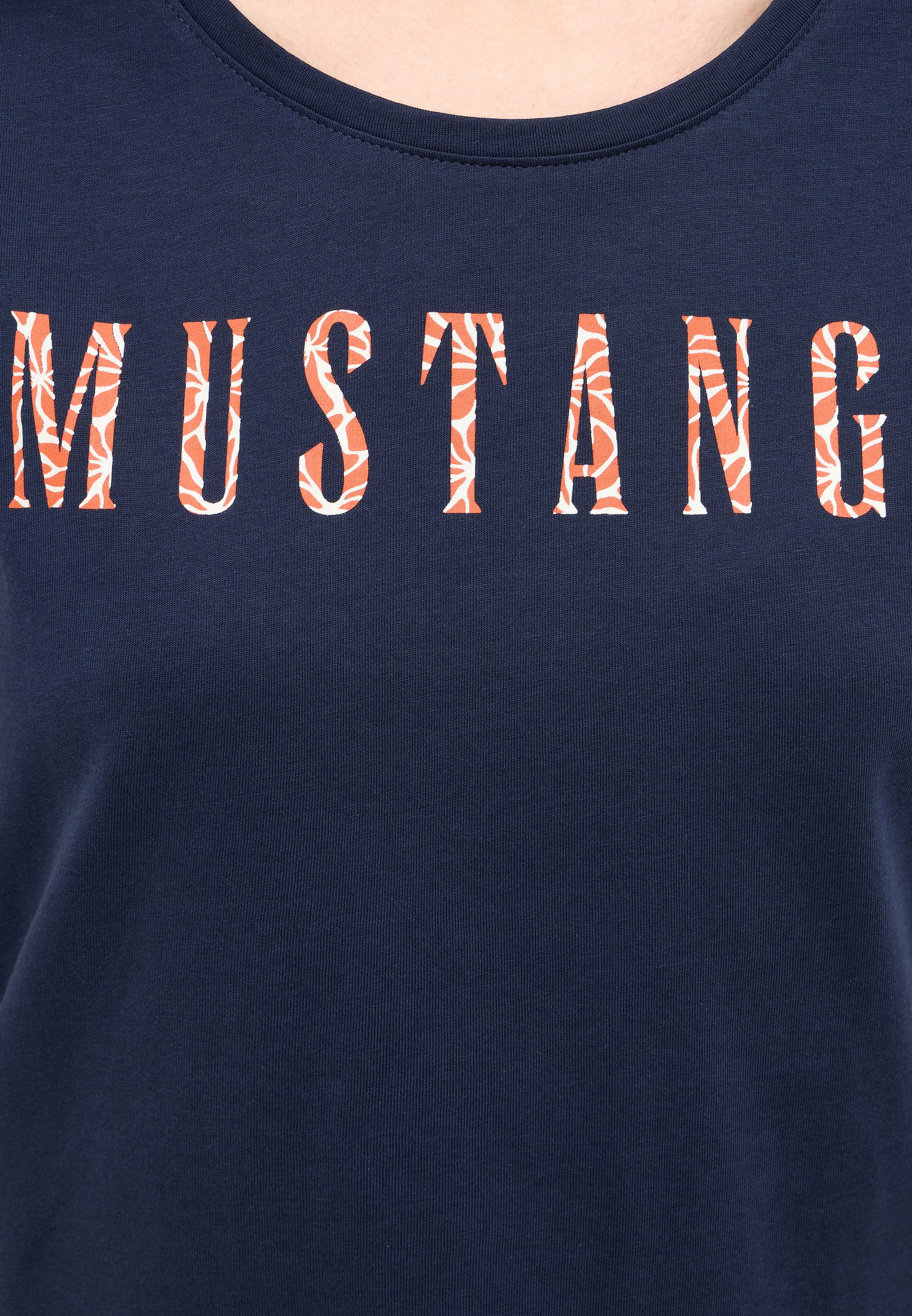 MUSTANG Shirt met korte mouwen Dames stijl Alma