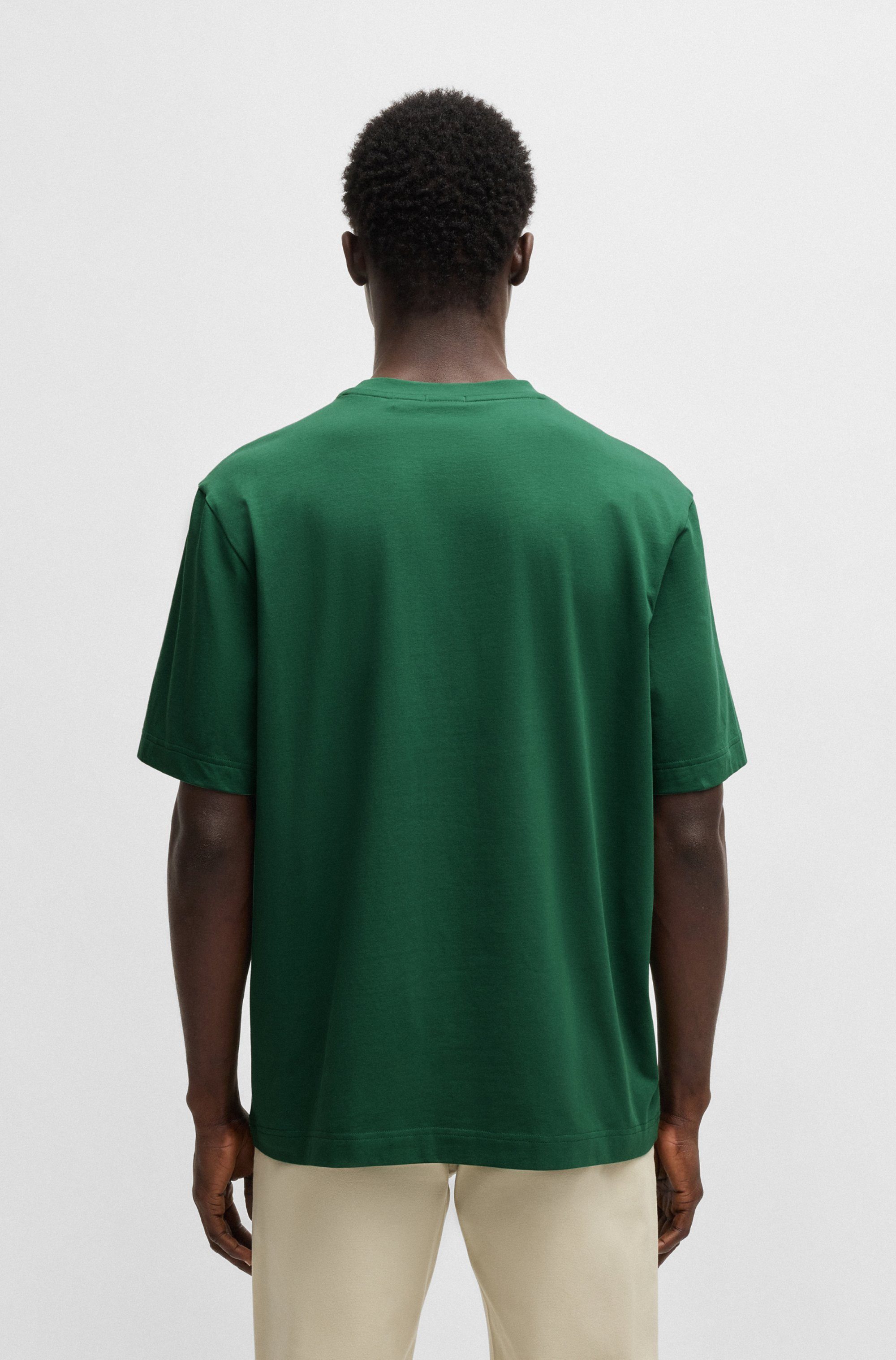 Boss Orange T-shirt TChup met een ronde hals