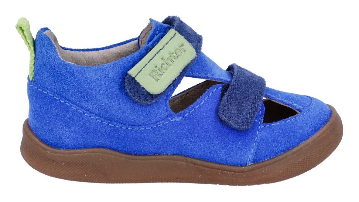 Richter Babyschoentjes Samy WMS: gemiddeld Sandaal met klittenband, maat sjabloon om te downloaden