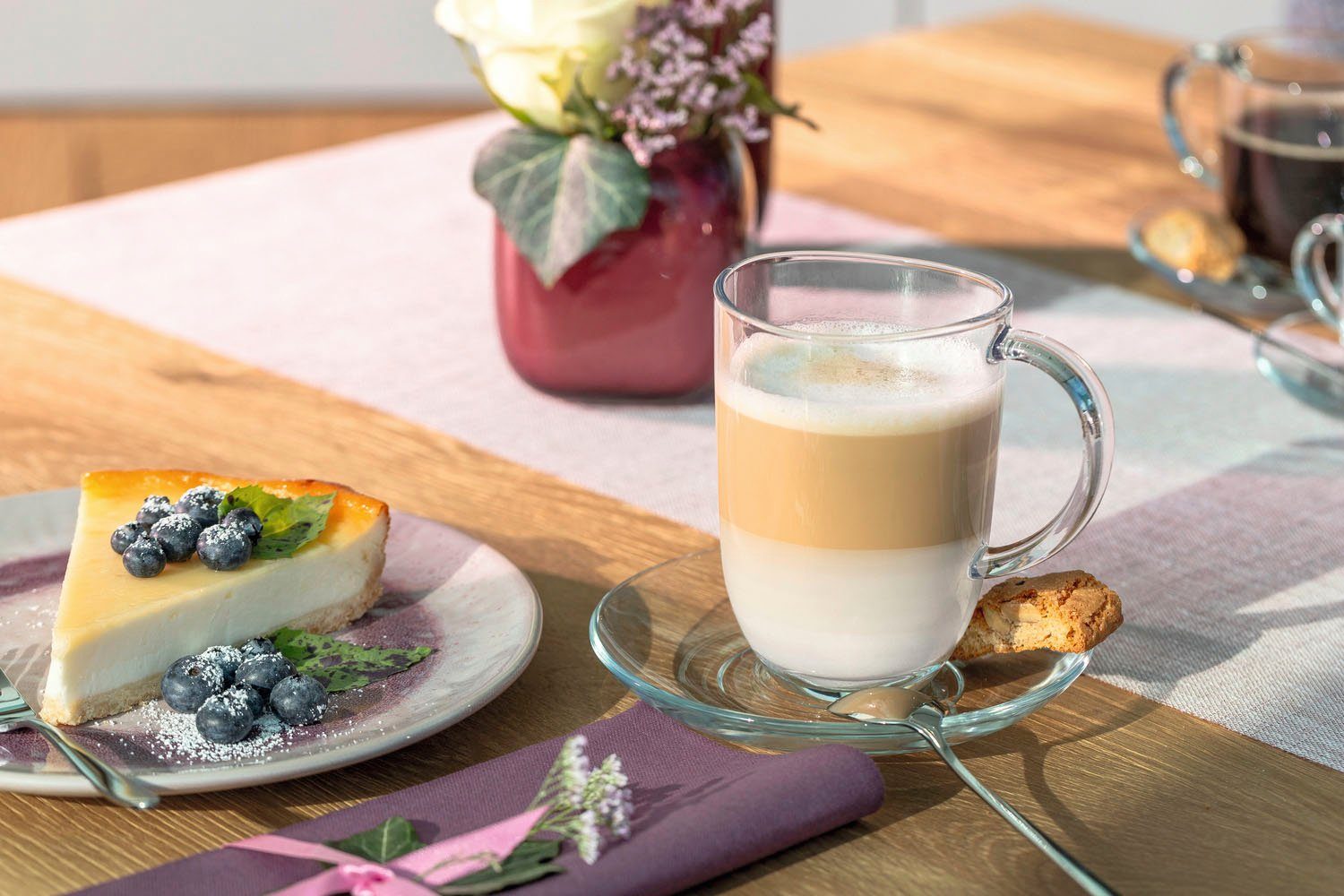 LEONARDO Latte-macchiato-kopje Napoli 380 ml, 12-delig (set, 12-delig)