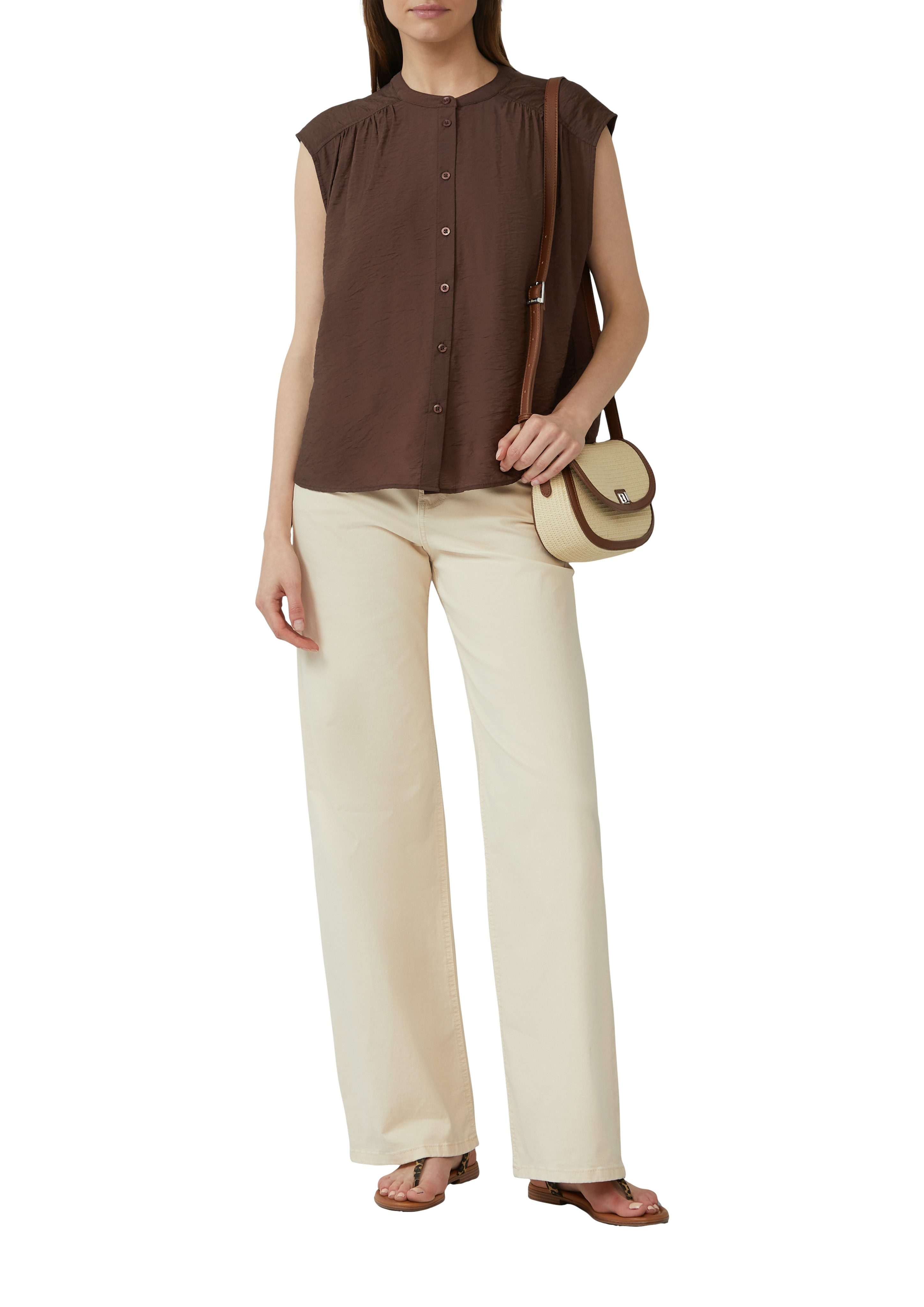 s.Oliver Blouse met korte mouwen