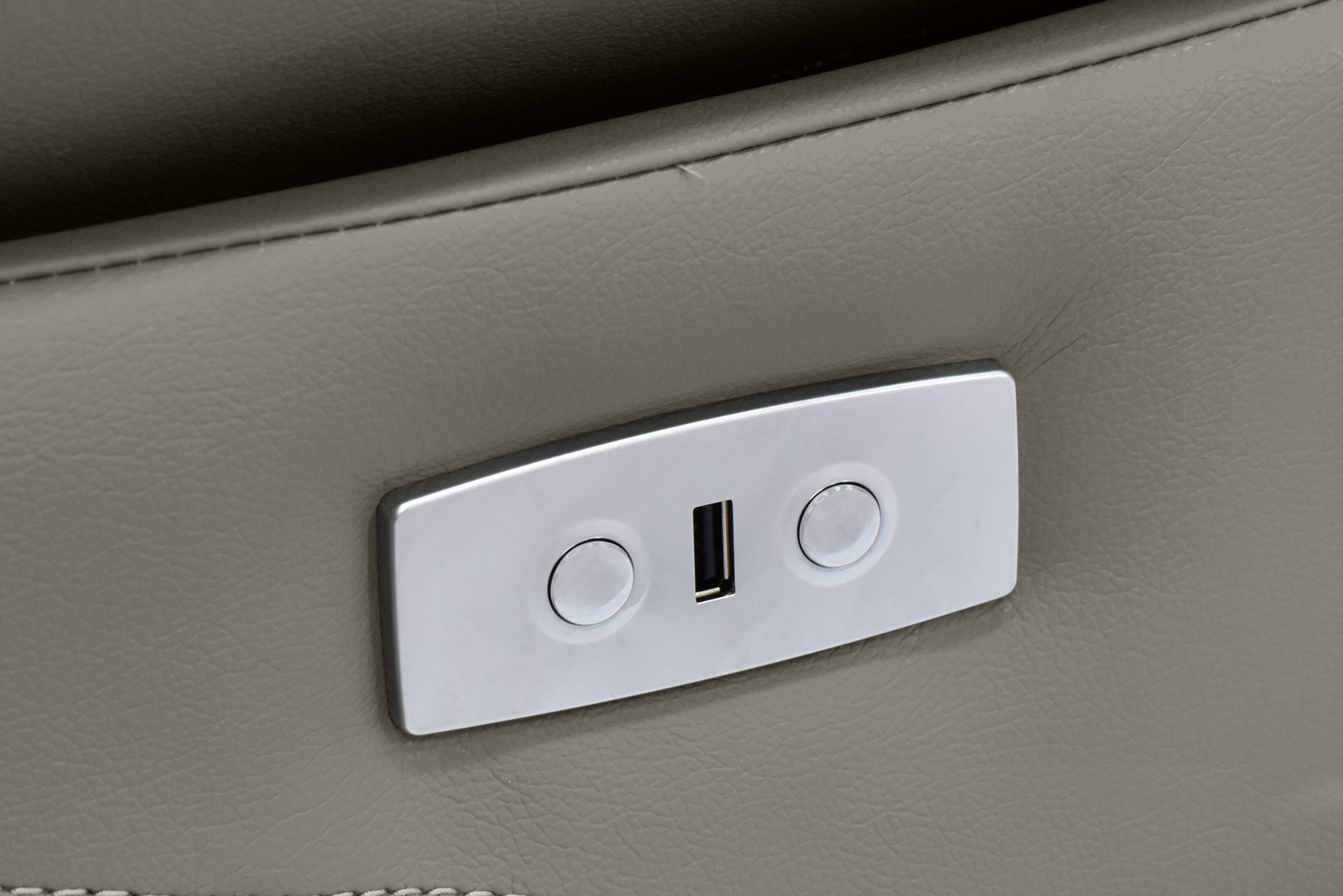 Home affaire 3-zitsbank Lannilis met handmatige en elektrische relaxfunctie