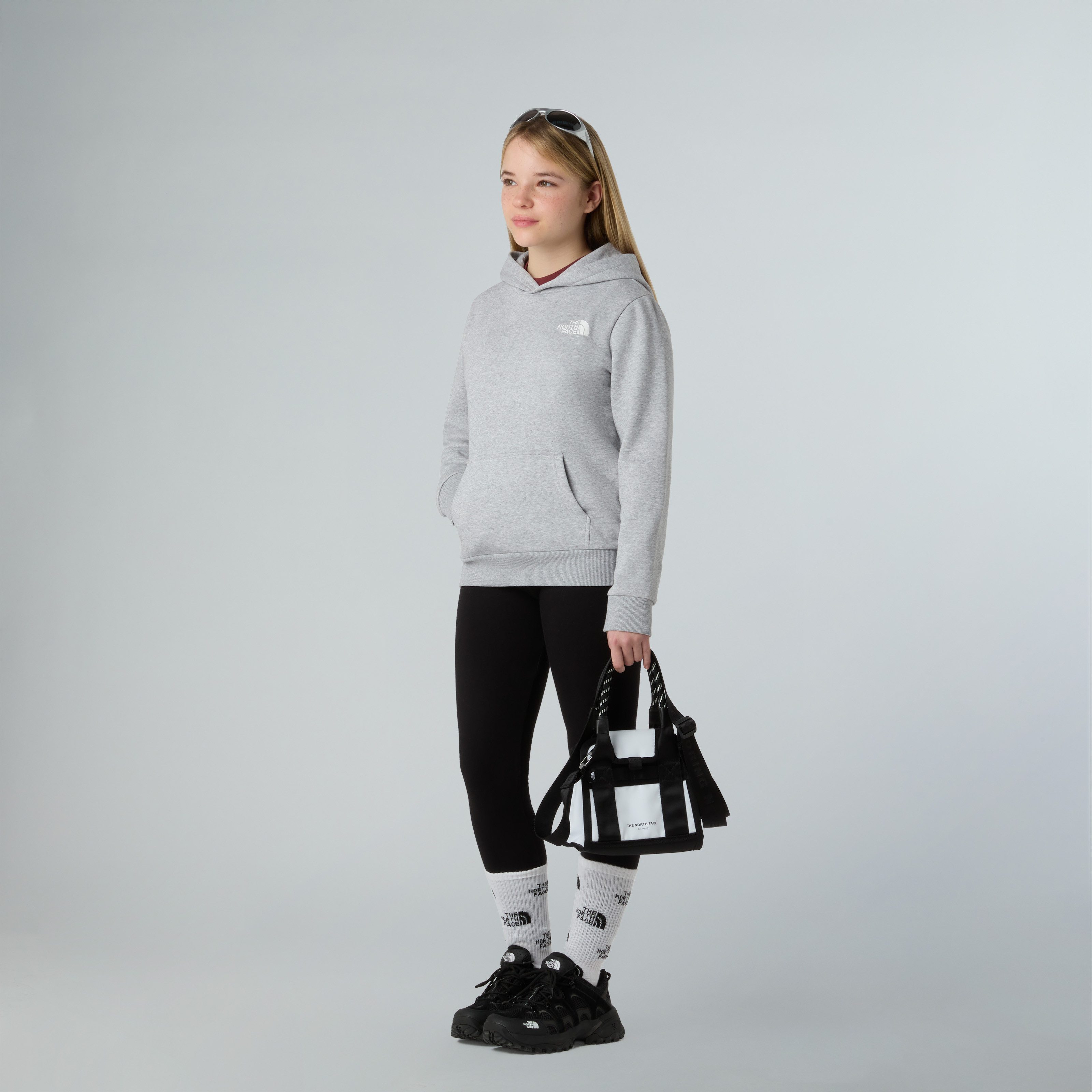 The North Face Hoodie Eenvoudige dome hoodie voor jongeren (1-delig)