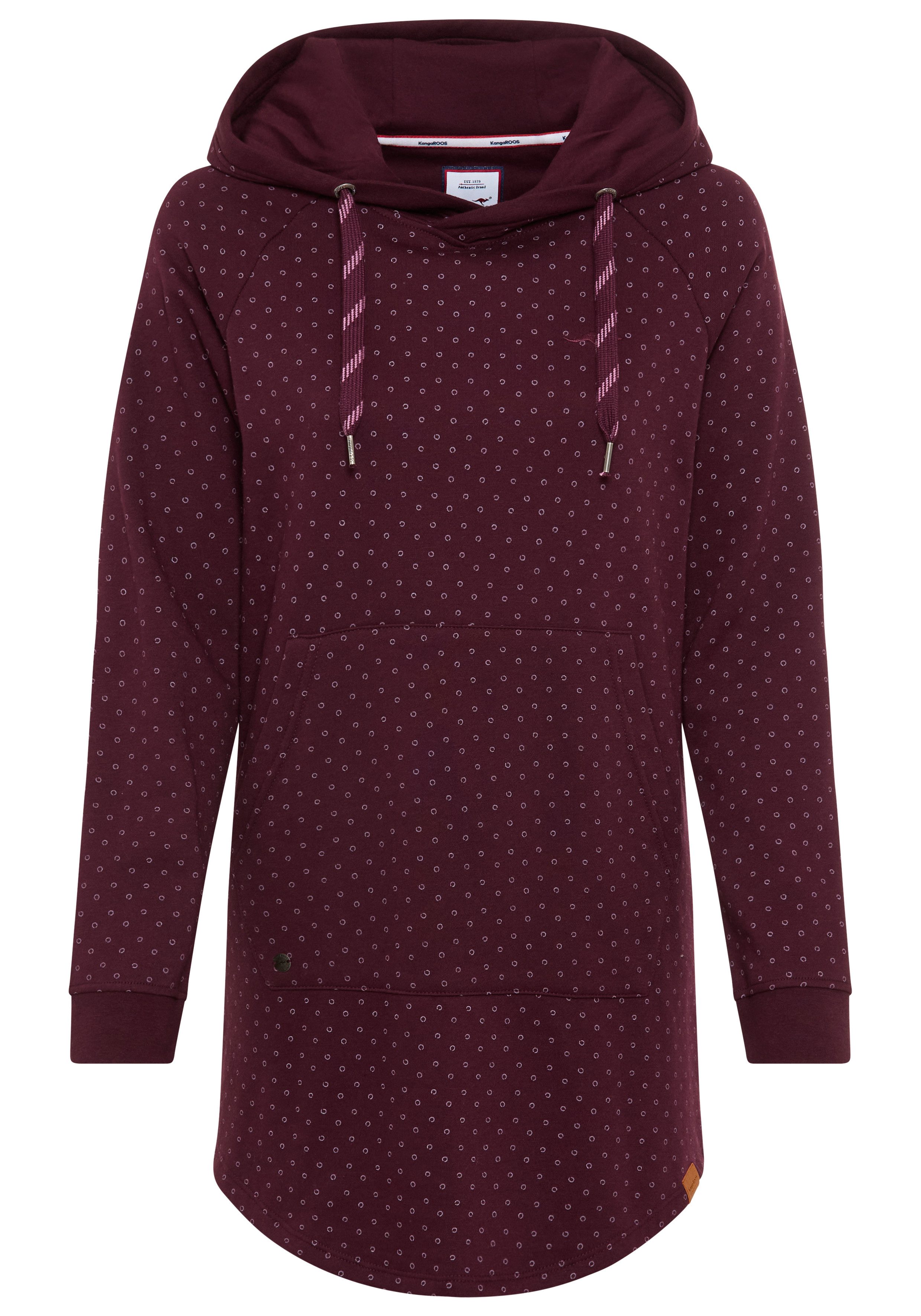 KangaROOS Lang sweatshirt met een subtiel patroon