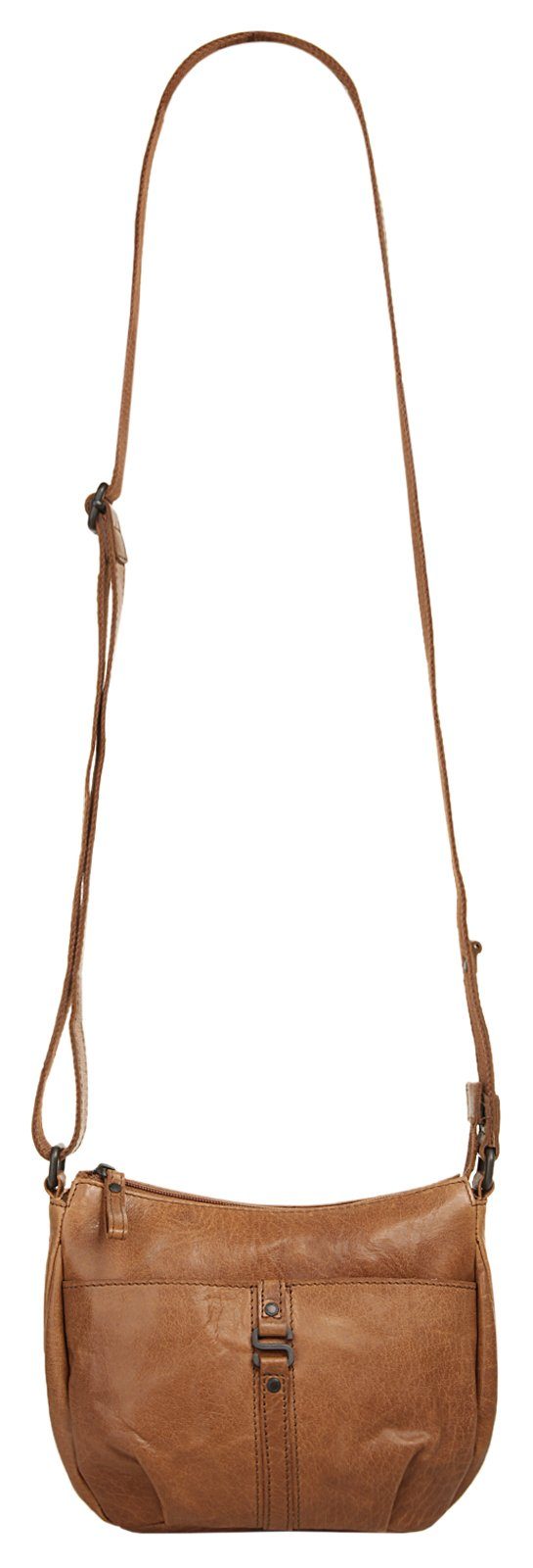 Spikes & Sparrow Schoudertas echt leder