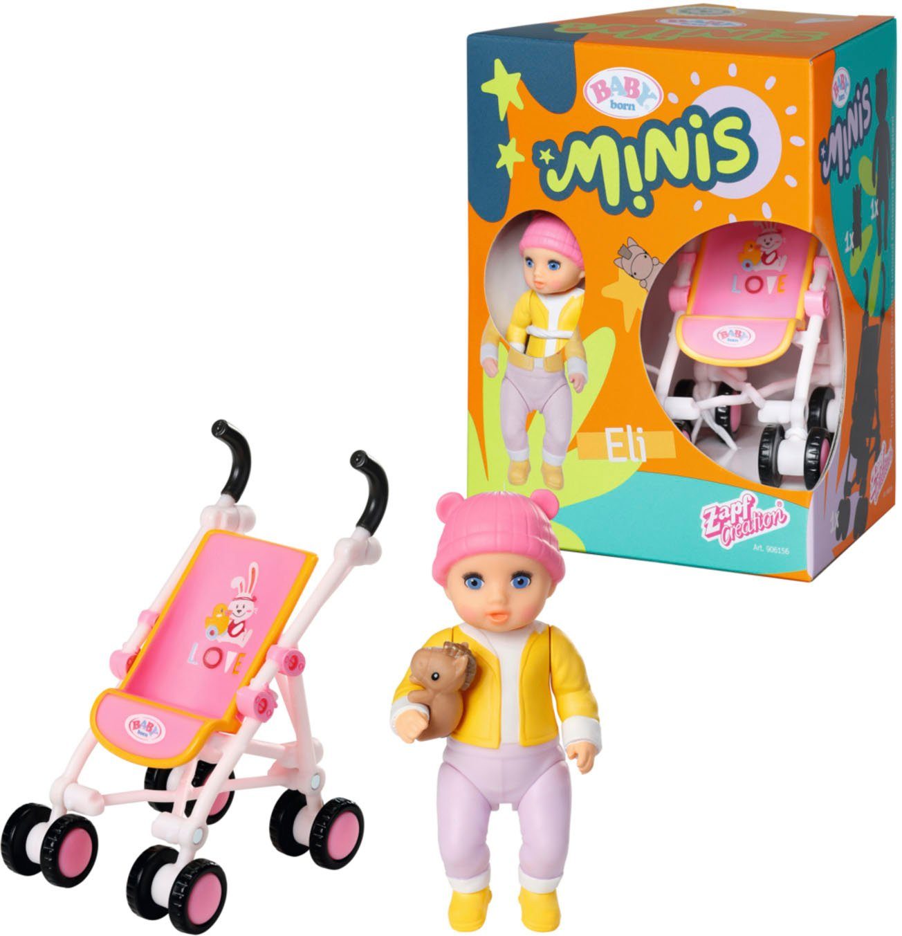 Baby Born Mini-pop BABY born® mini’s speelset buggy